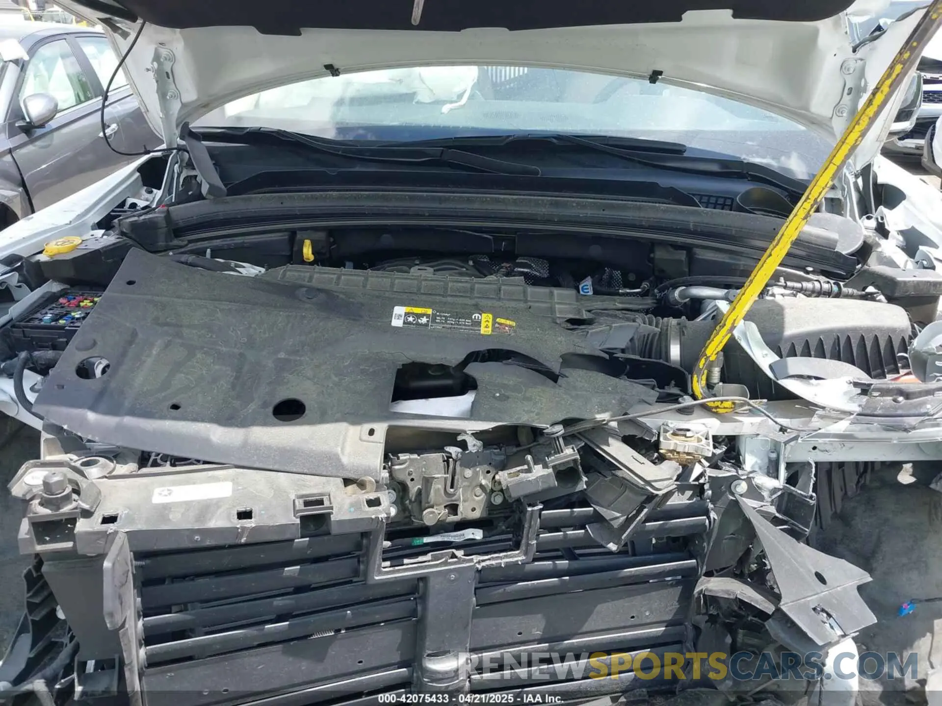 10 fotografías del automóvil dañado 1C4RJKBG4M8136830 JEEP GRAND CHEROKEE L 2021