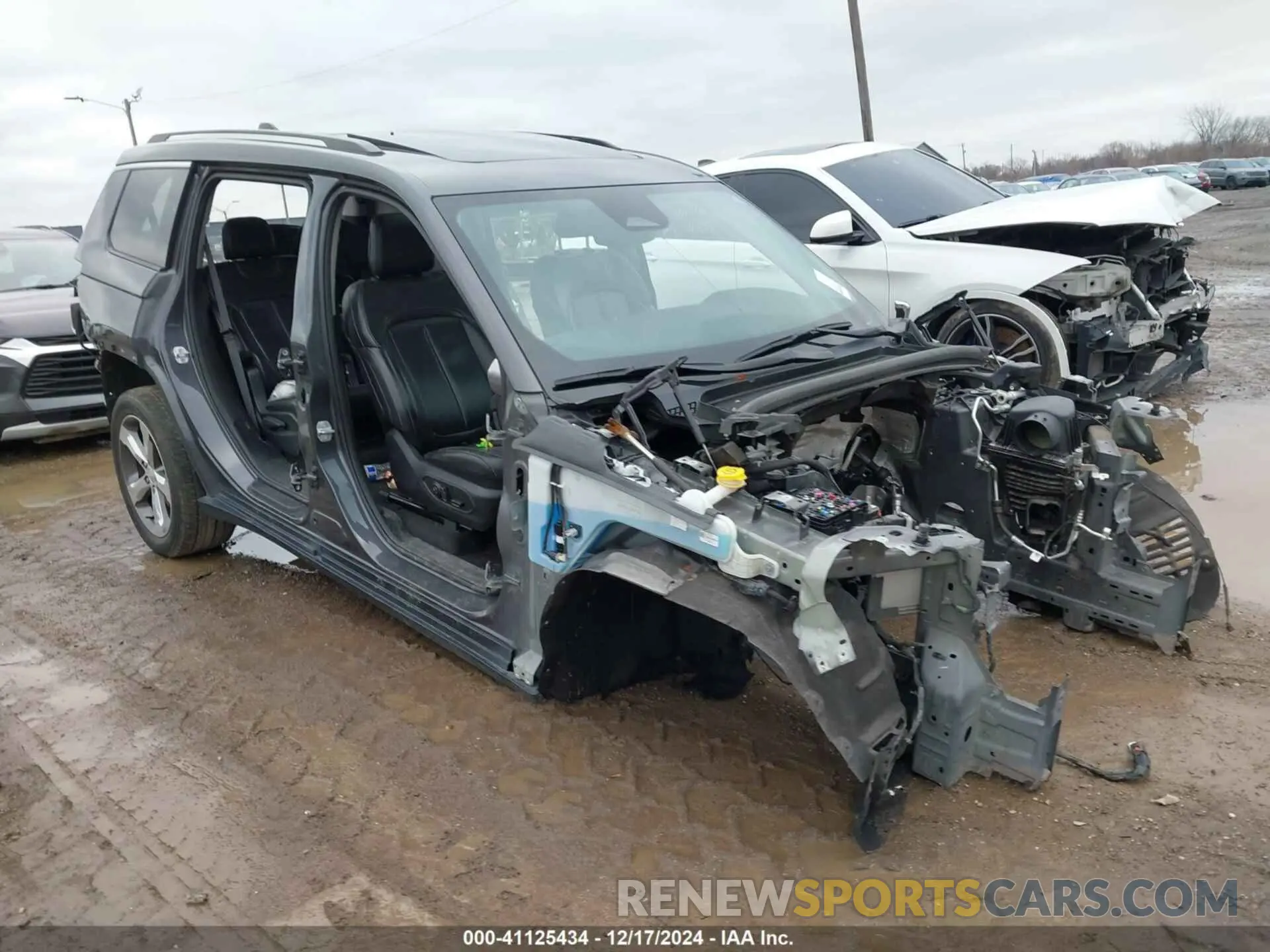 1 fotografías del automóvil dañado 1C4RJKBG4M8138710 JEEP GRAND CHEROKEE L 2021