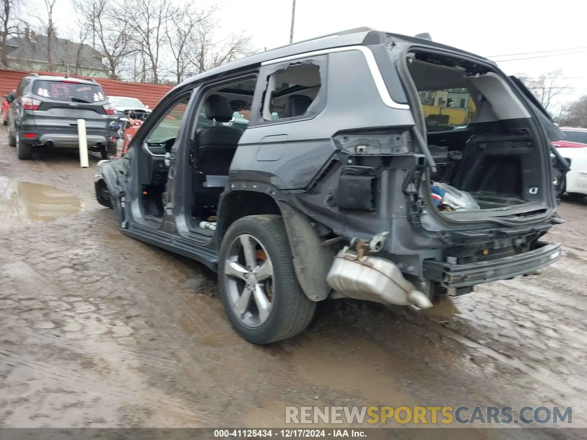3 fotografías del automóvil dañado 1C4RJKBG4M8138710 JEEP GRAND CHEROKEE L 2021