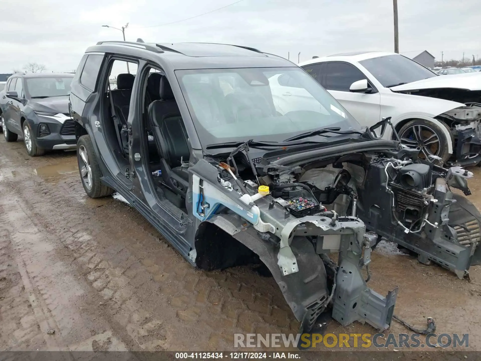 6 fotografías del automóvil dañado 1C4RJKBG4M8138710 JEEP GRAND CHEROKEE L 2021