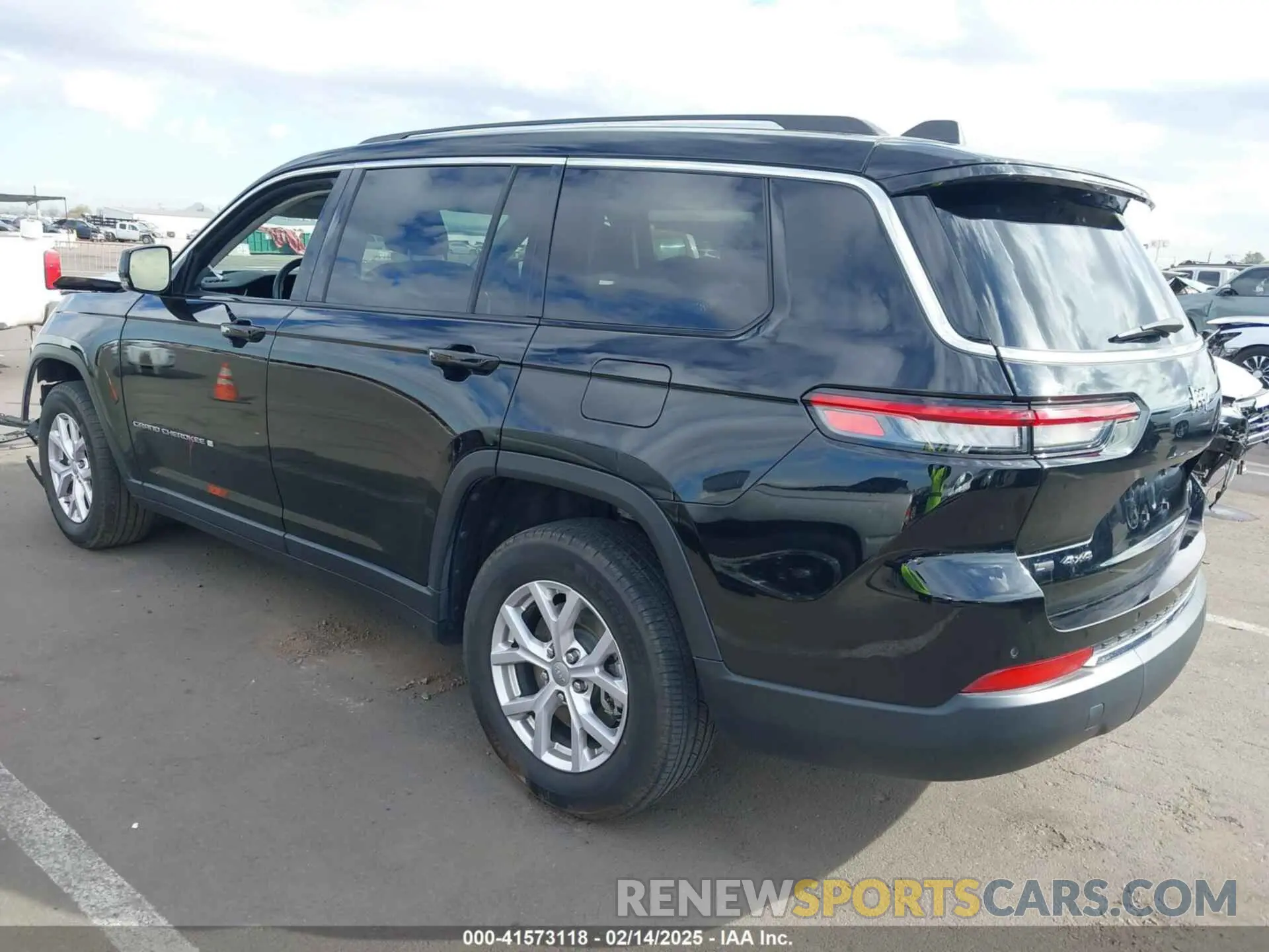3 fotografías del automóvil dañado 1C4RJKBG4M8206567 JEEP GRAND CHEROKEE L 2021