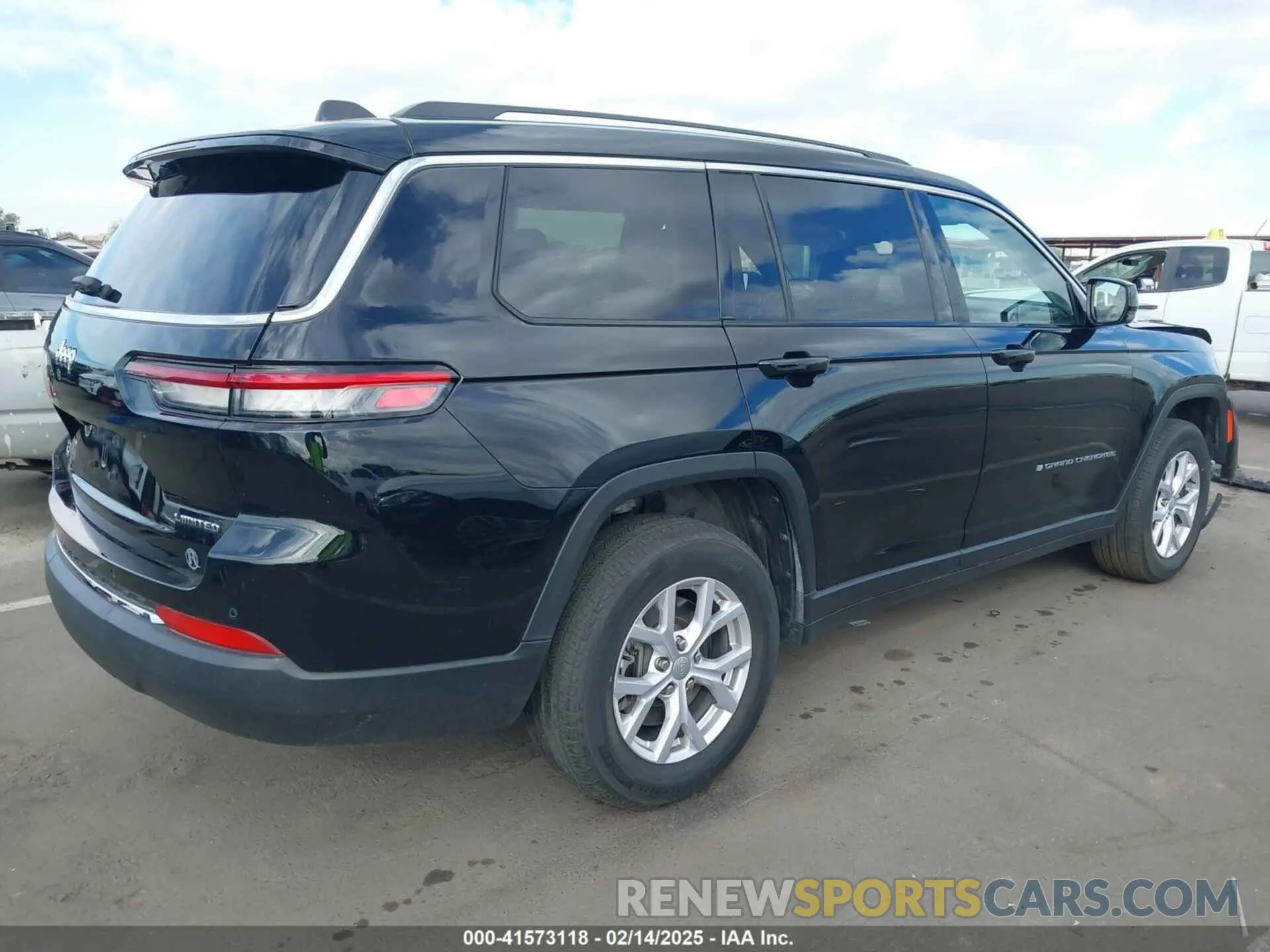 4 fotografías del automóvil dañado 1C4RJKBG4M8206567 JEEP GRAND CHEROKEE L 2021