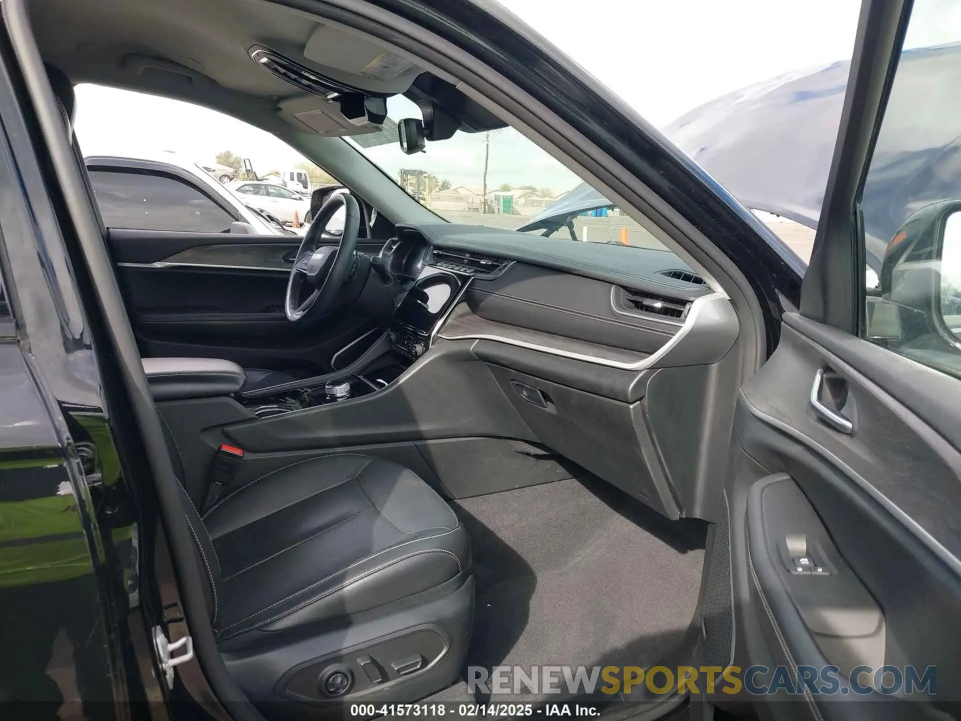 5 fotografías del automóvil dañado 1C4RJKBG4M8206567 JEEP GRAND CHEROKEE L 2021