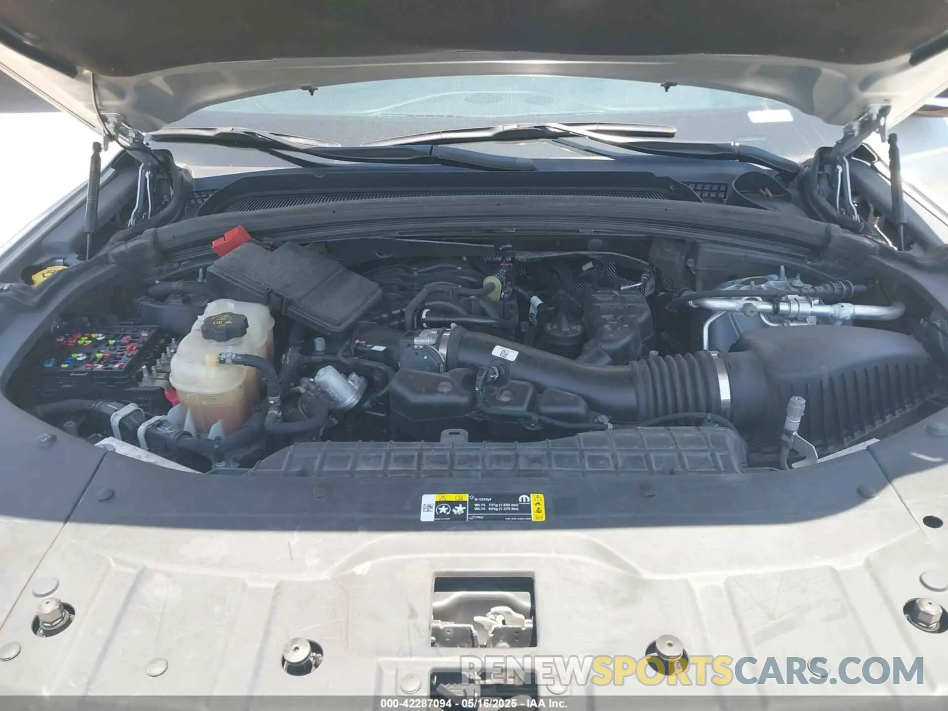 10 fotografías del automóvil dañado 1C4RJKBG5M8101312 JEEP GRAND CHEROKEE L 2021