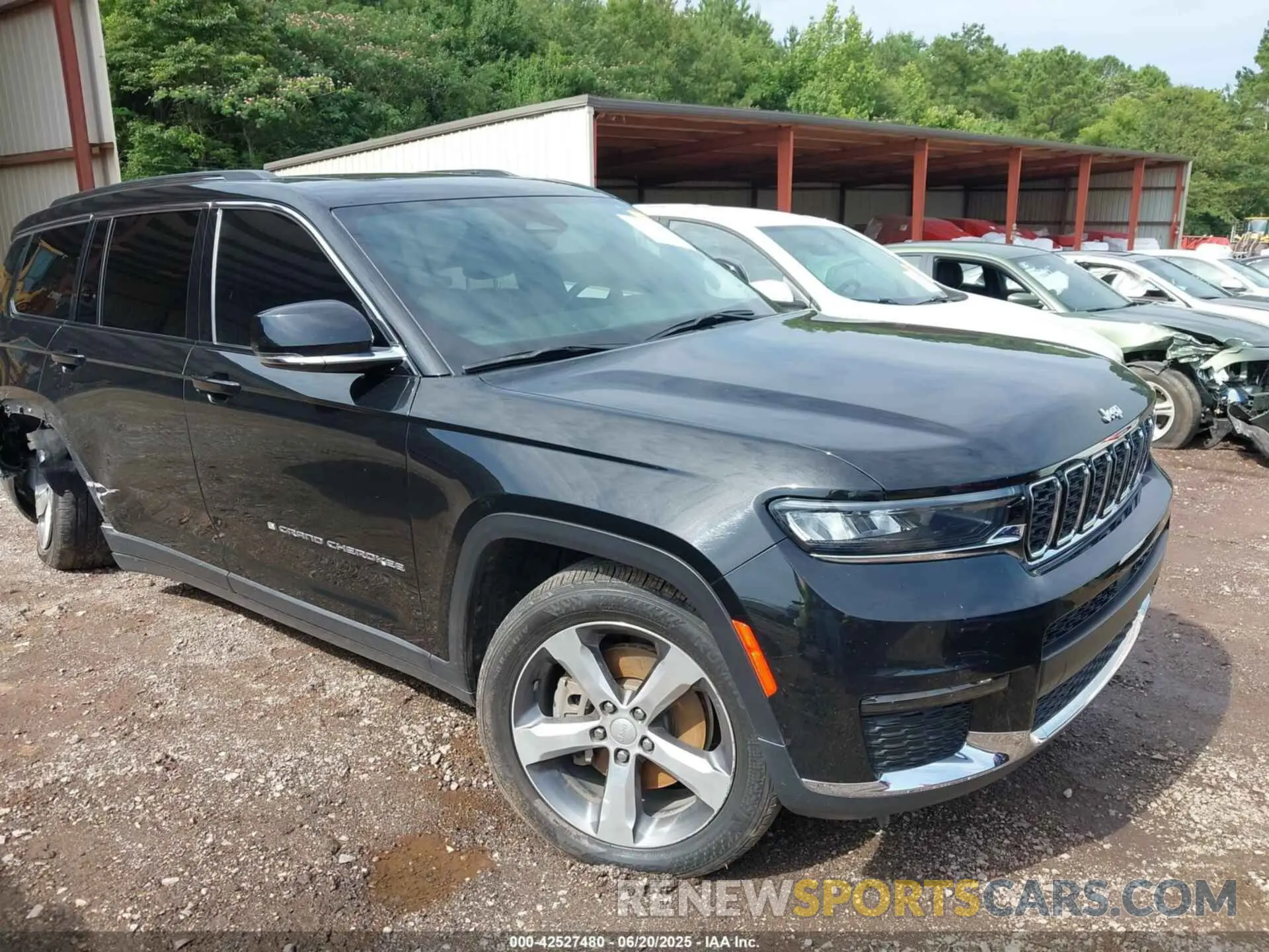 1 fotografías del automóvil dañado 1C4RJKBG5M8108194 JEEP GRAND CHEROKEE L 2021