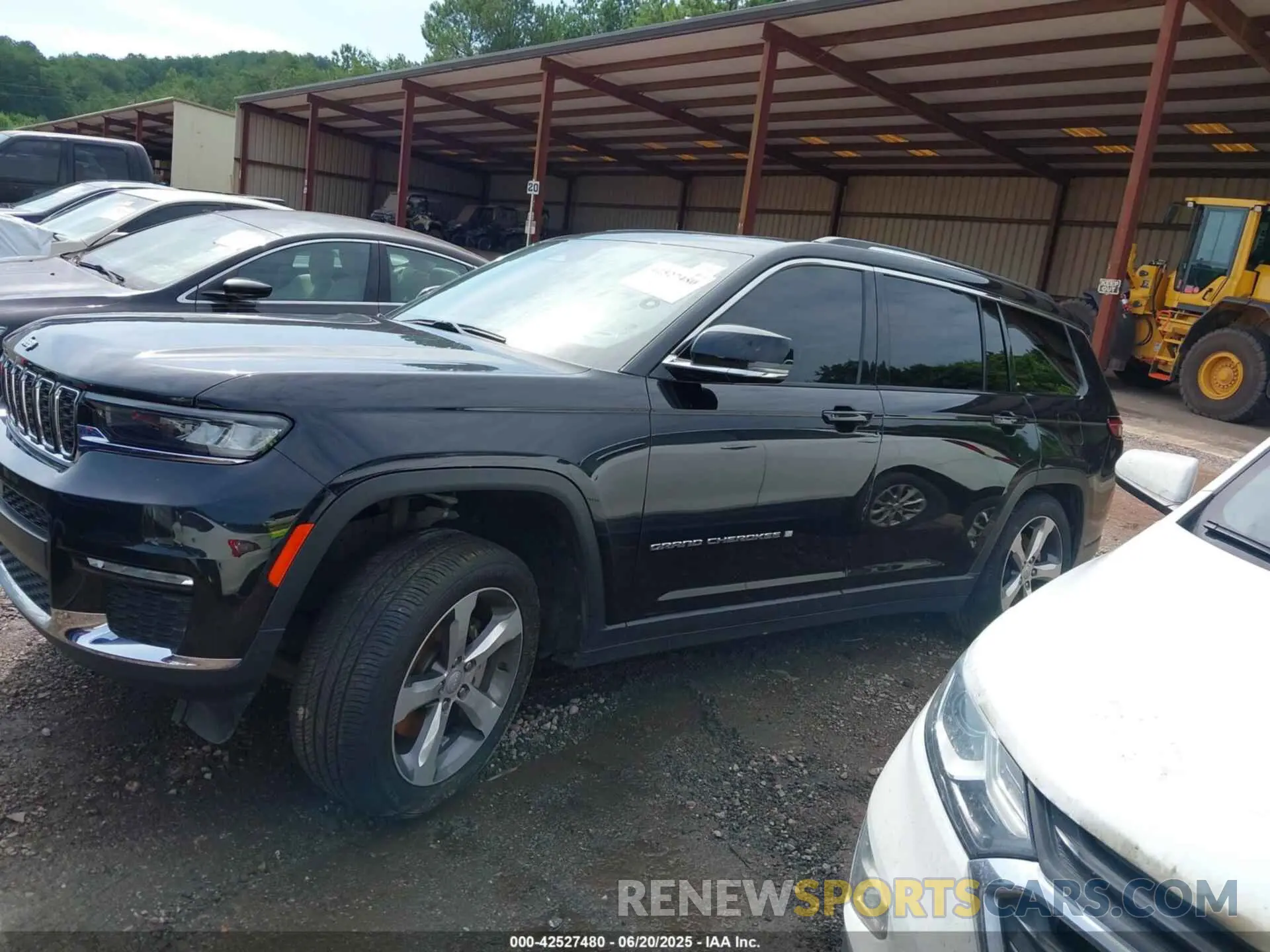 14 fotografías del automóvil dañado 1C4RJKBG5M8108194 JEEP GRAND CHEROKEE L 2021