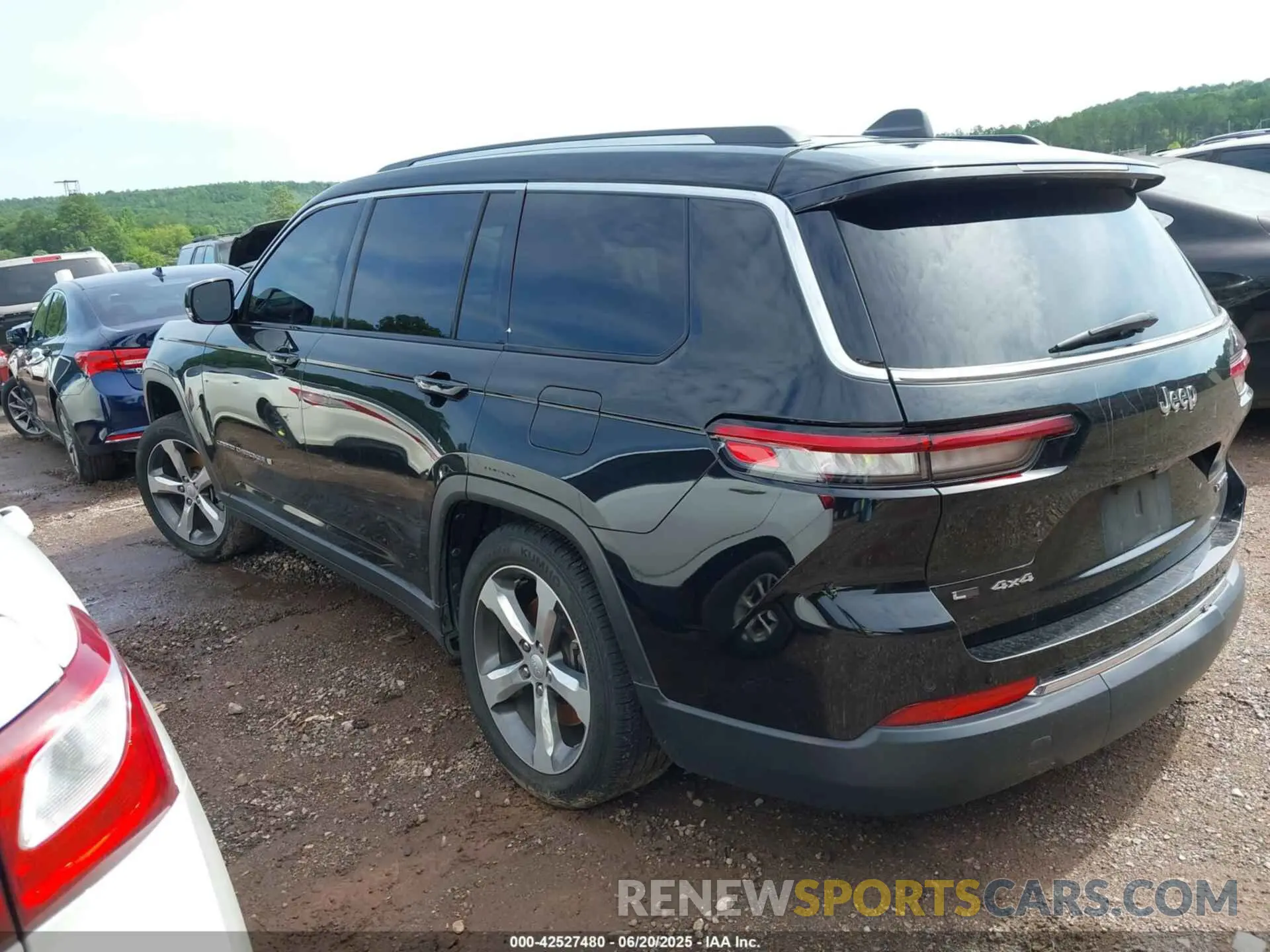 3 fotografías del automóvil dañado 1C4RJKBG5M8108194 JEEP GRAND CHEROKEE L 2021