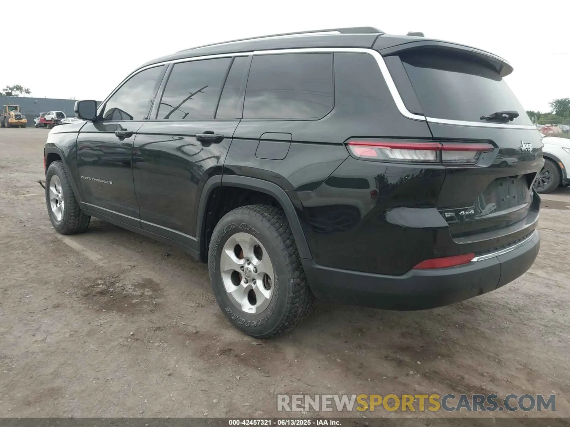 3 fotografías del automóvil dañado 1C4RJKBG5M8125173 JEEP GRAND CHEROKEE L 2021