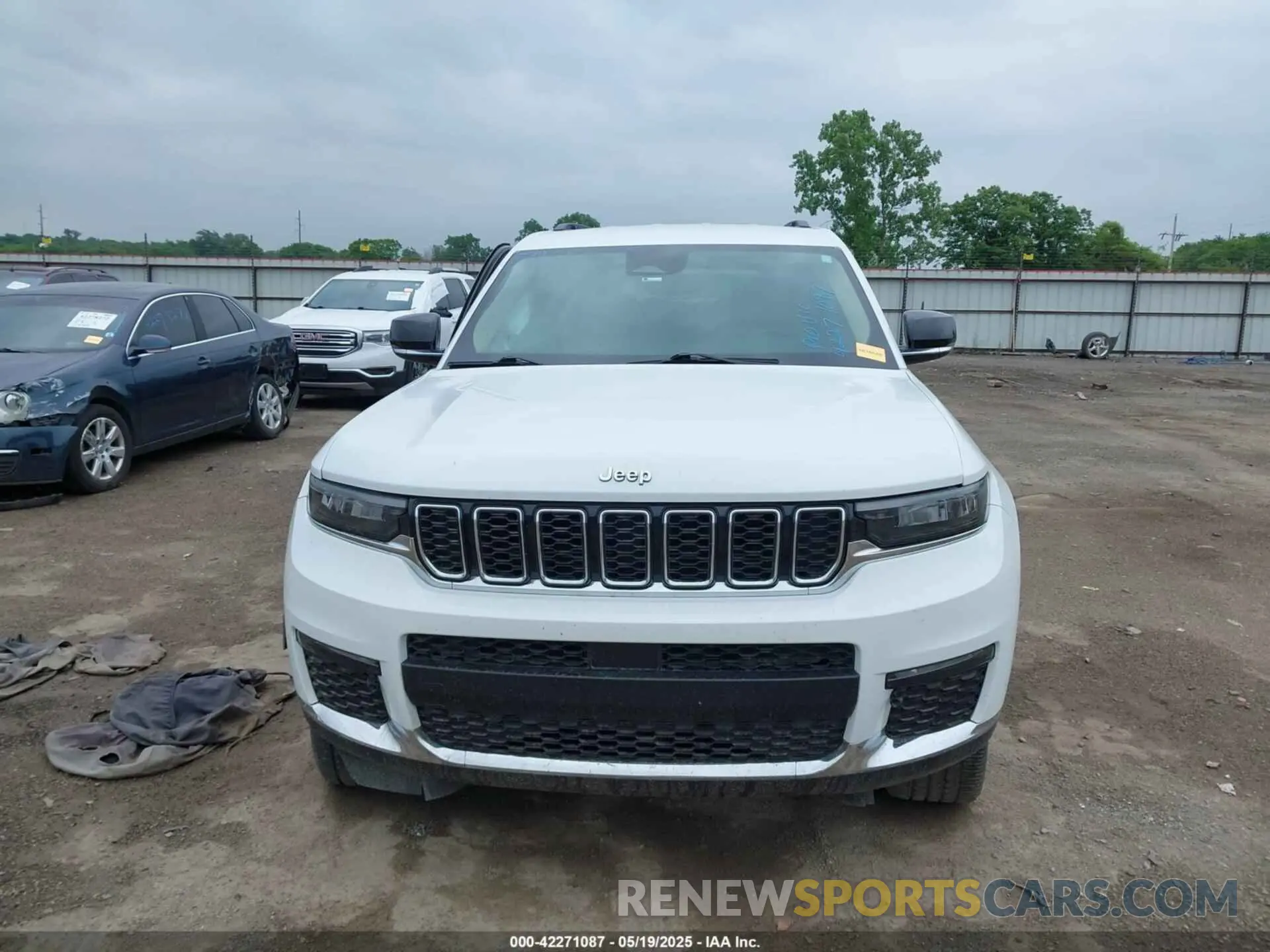 13 fotografías del automóvil dañado 1C4RJKBG5M8186488 JEEP GRAND CHEROKEE L 2021