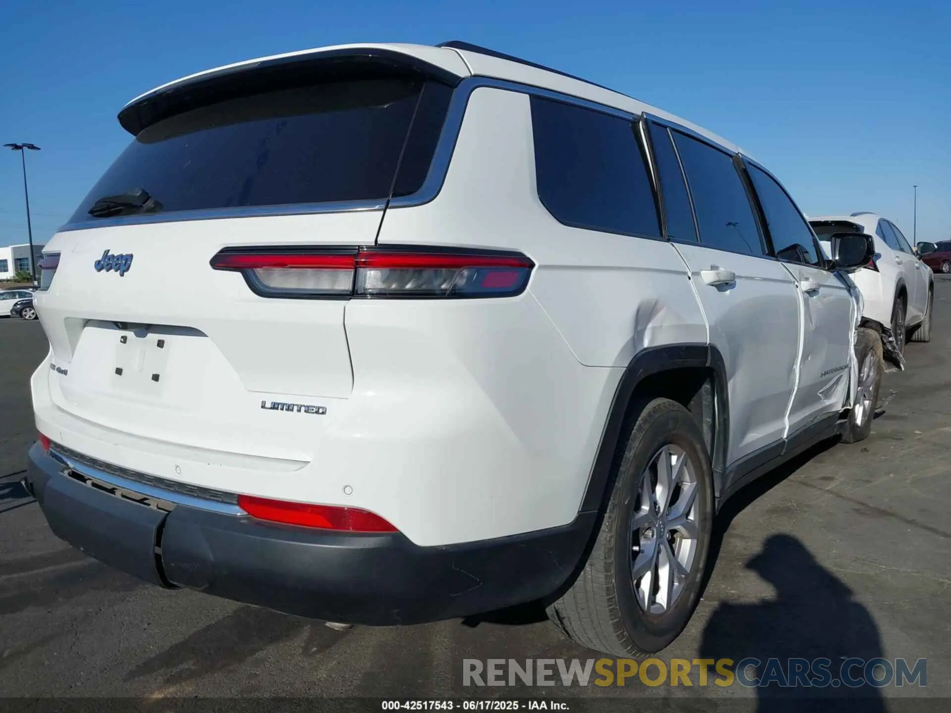 4 fotografías del automóvil dañado 1C4RJKBG5M8188371 JEEP GRAND CHEROKEE L 2021