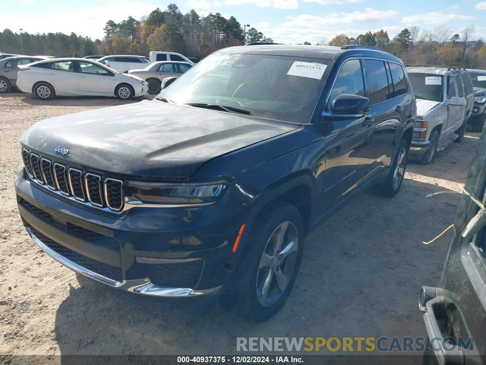 2 fotografías del automóvil dañado 1C4RJKBG6M8105885 JEEP GRAND CHEROKEE L 2021