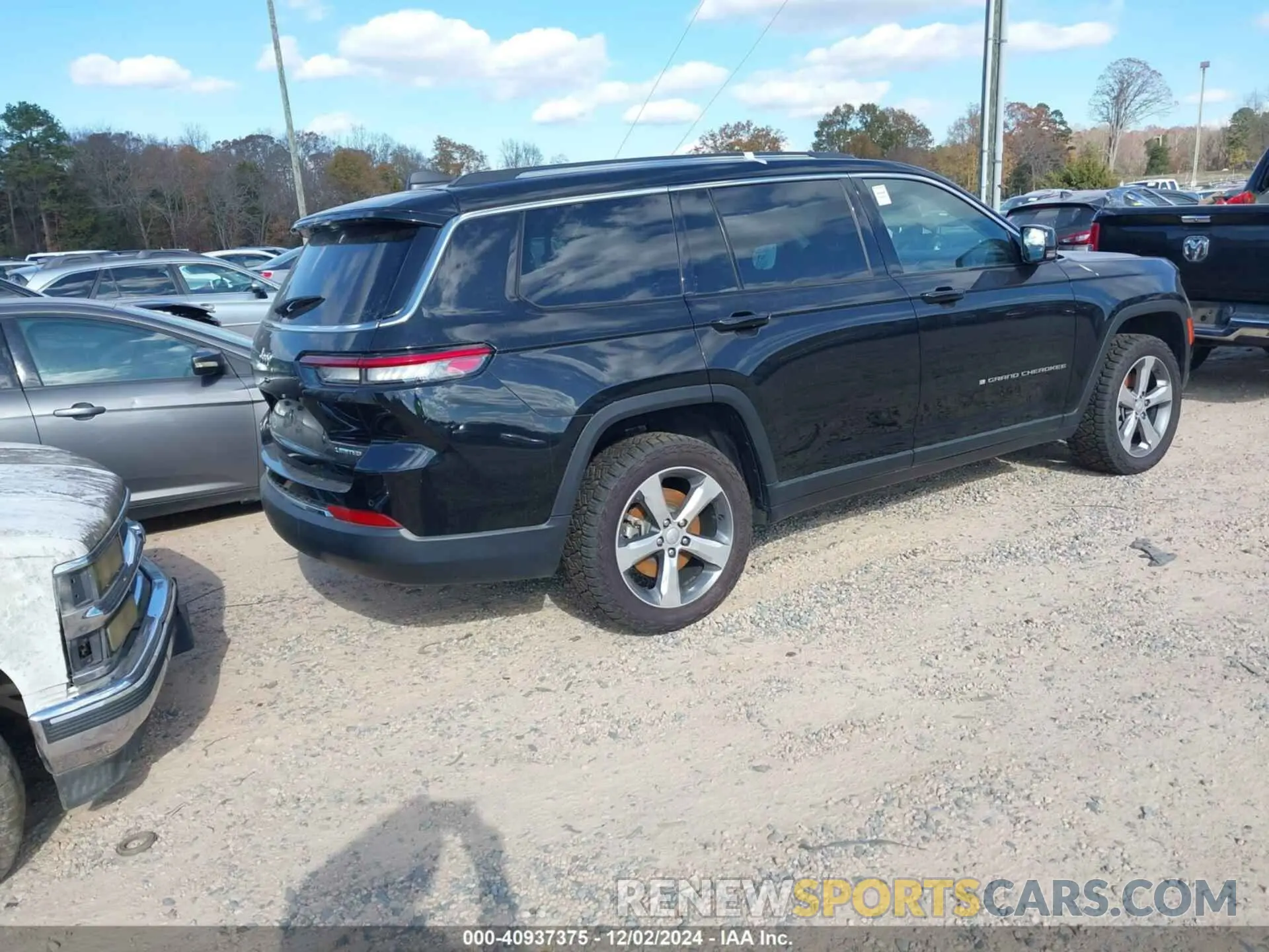 4 fotografías del automóvil dañado 1C4RJKBG6M8105885 JEEP GRAND CHEROKEE L 2021