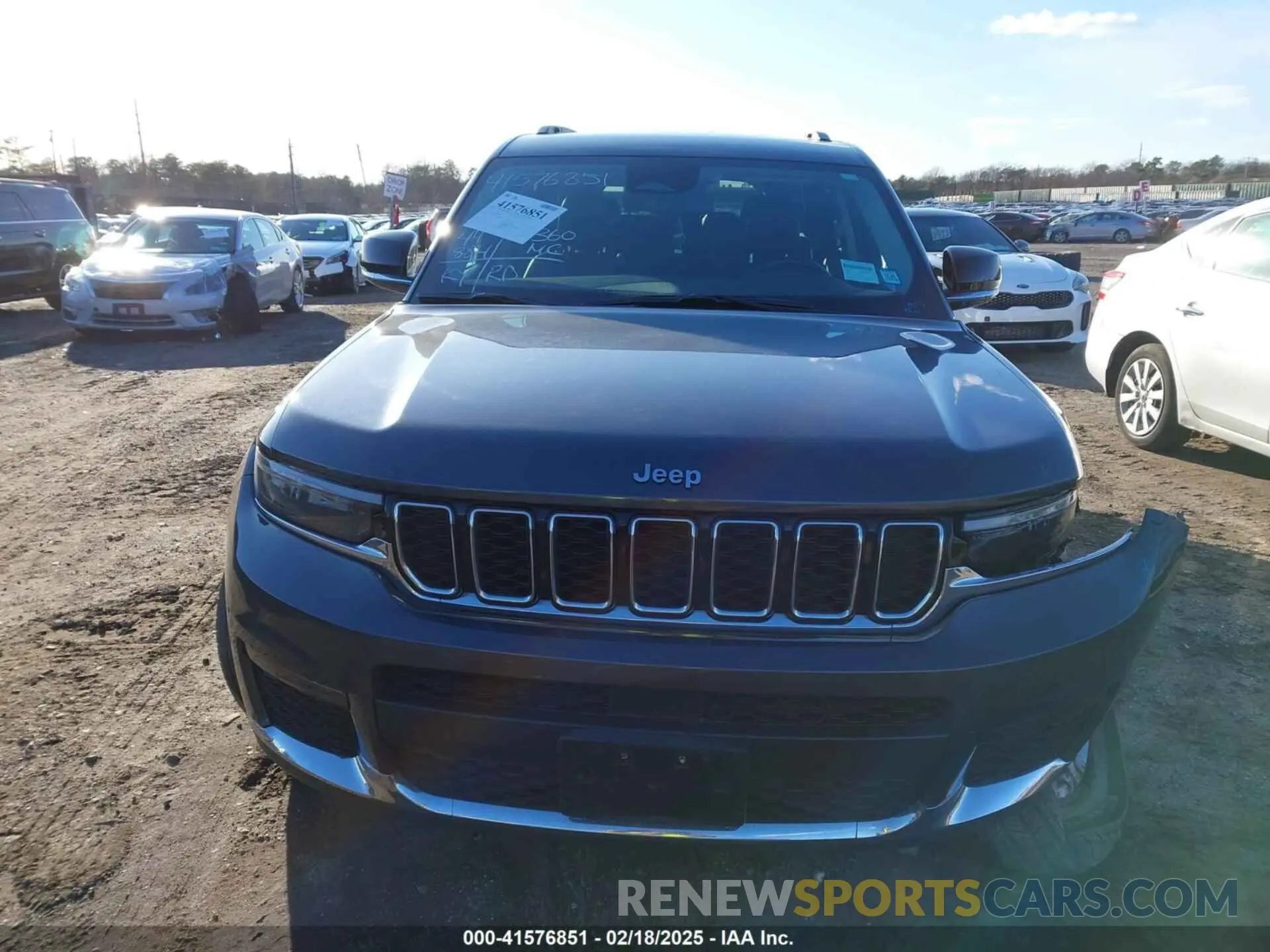 12 fotografías del automóvil dañado 1C4RJKBG6M8142905 JEEP GRAND CHEROKEE L 2021