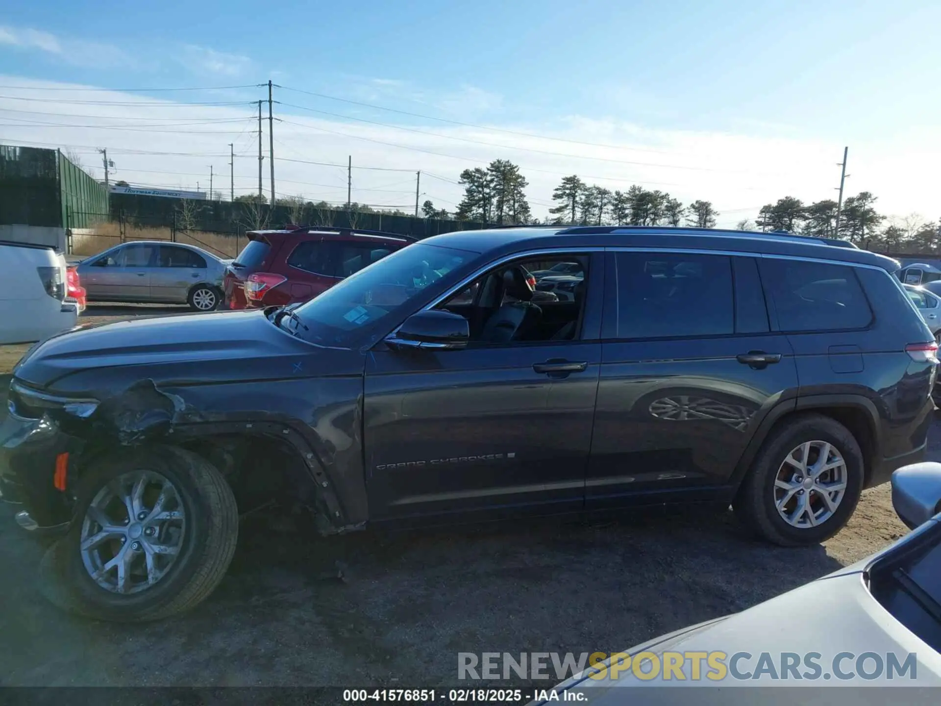 14 fotografías del automóvil dañado 1C4RJKBG6M8142905 JEEP GRAND CHEROKEE L 2021