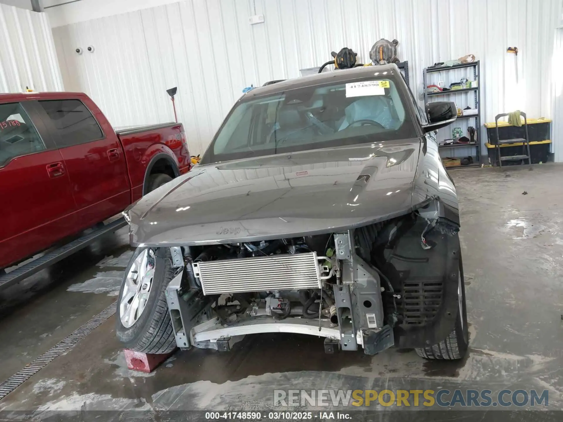 13 fotografías del automóvil dañado 1C4RJKBG6M8172857 JEEP GRAND CHEROKEE L 2021