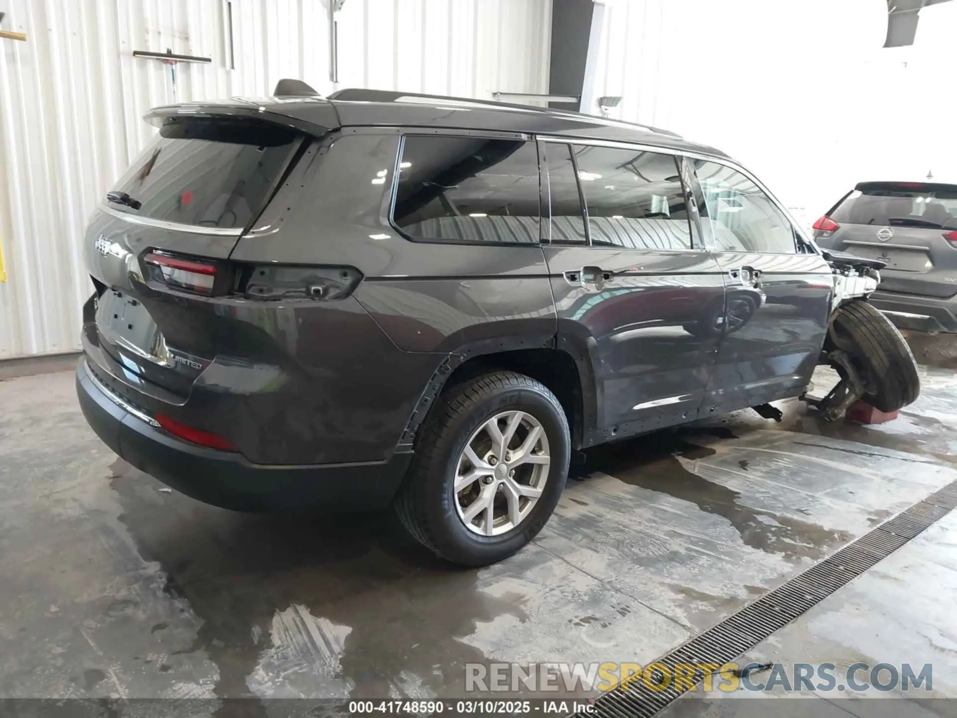 4 fotografías del automóvil dañado 1C4RJKBG6M8172857 JEEP GRAND CHEROKEE L 2021
