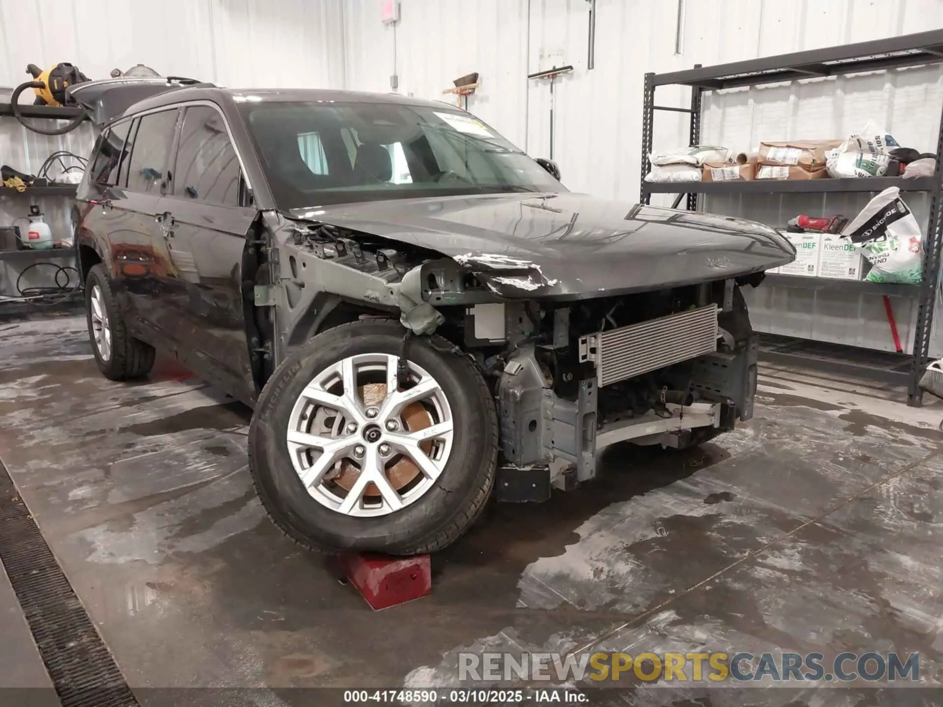 6 fotografías del automóvil dañado 1C4RJKBG6M8172857 JEEP GRAND CHEROKEE L 2021