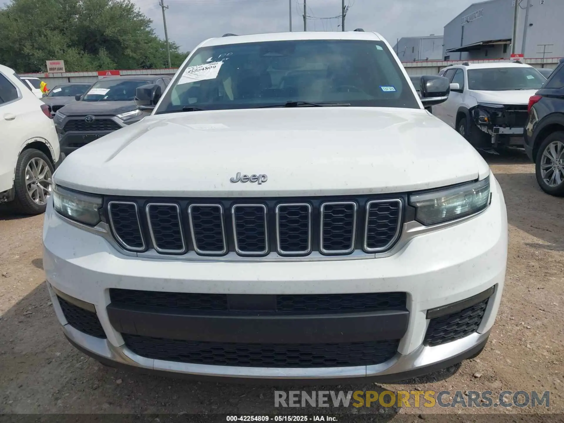 12 fotografías del automóvil dañado 1C4RJKBG7M8101781 JEEP GRAND CHEROKEE L 2021