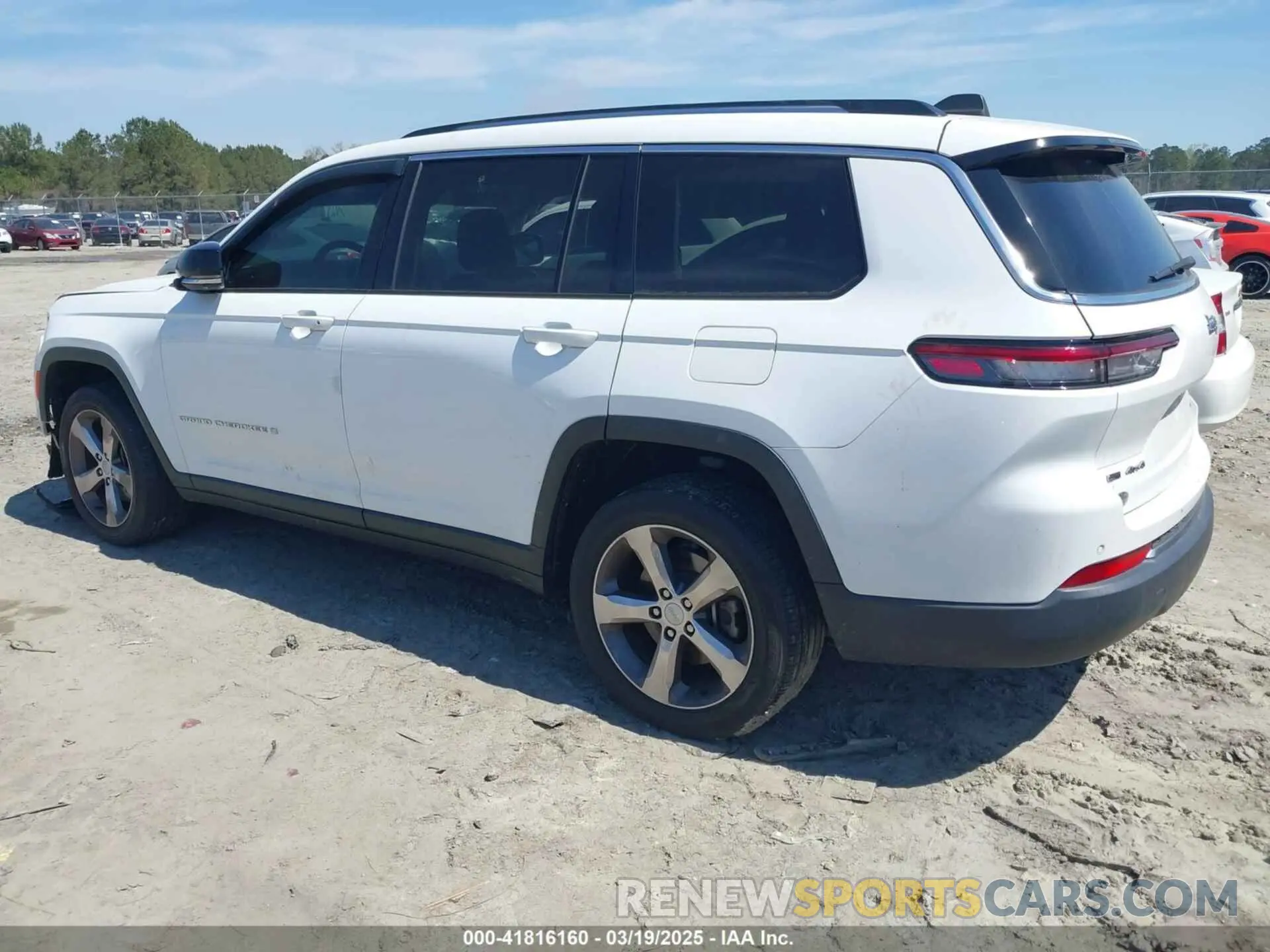3 fotografías del automóvil dañado 1C4RJKBG7M8104194 JEEP GRAND CHEROKEE L 2021