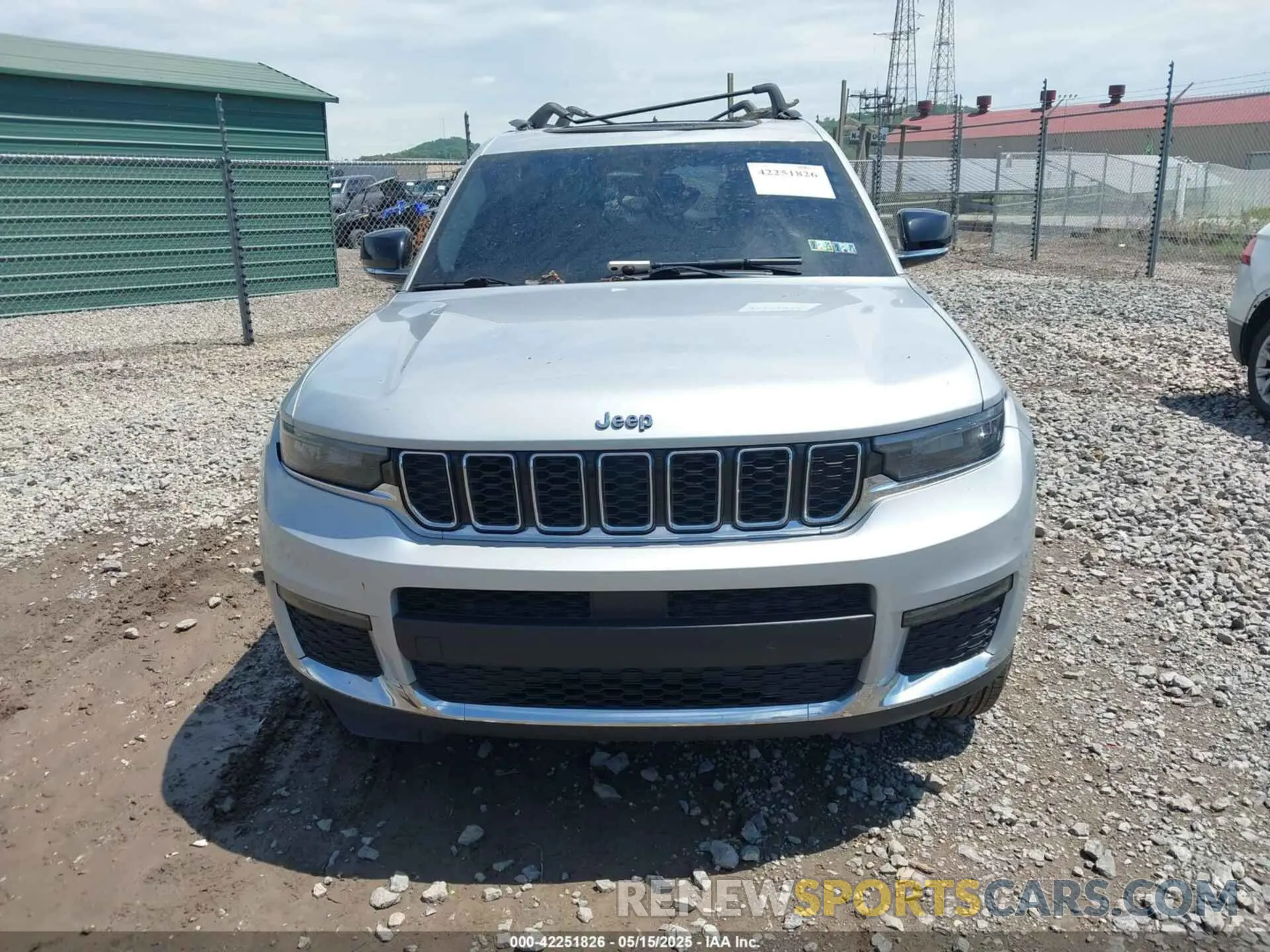 12 fotografías del automóvil dañado 1C4RJKBG7M8130262 JEEP GRAND CHEROKEE L 2021