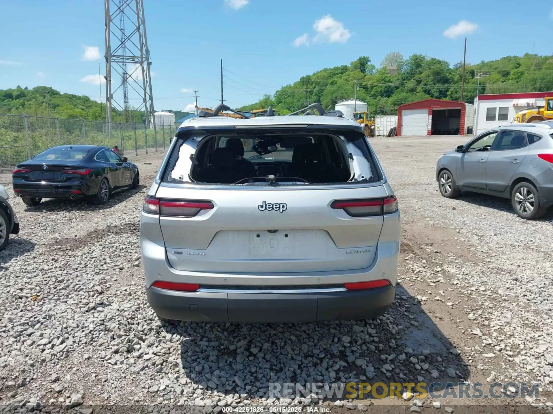 16 fotografías del automóvil dañado 1C4RJKBG7M8130262 JEEP GRAND CHEROKEE L 2021
