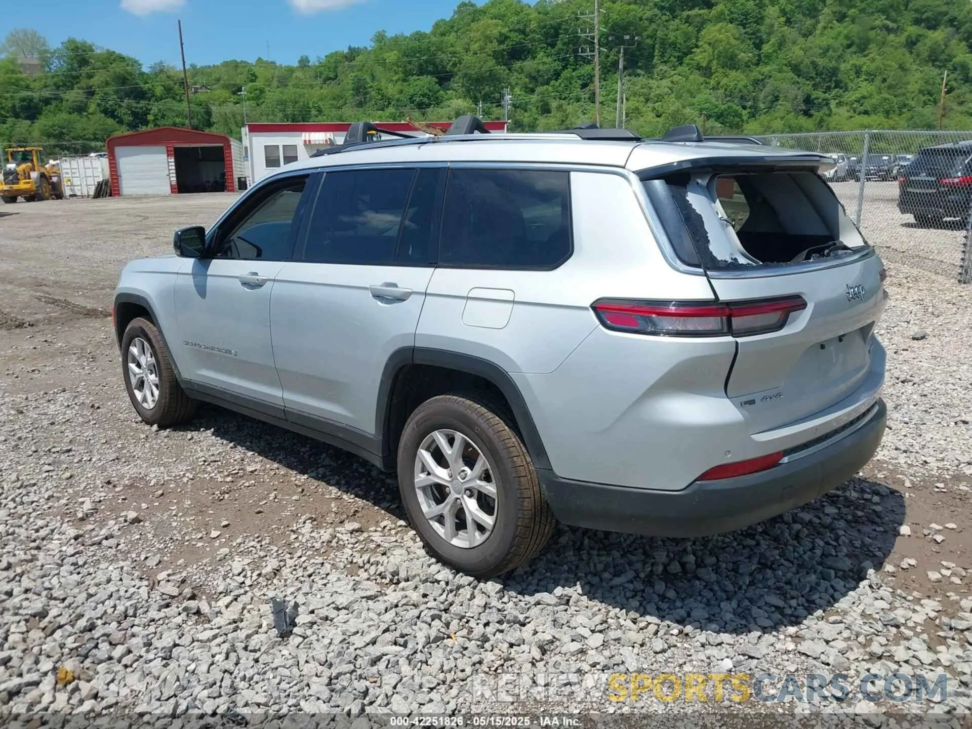 3 fotografías del automóvil dañado 1C4RJKBG7M8130262 JEEP GRAND CHEROKEE L 2021