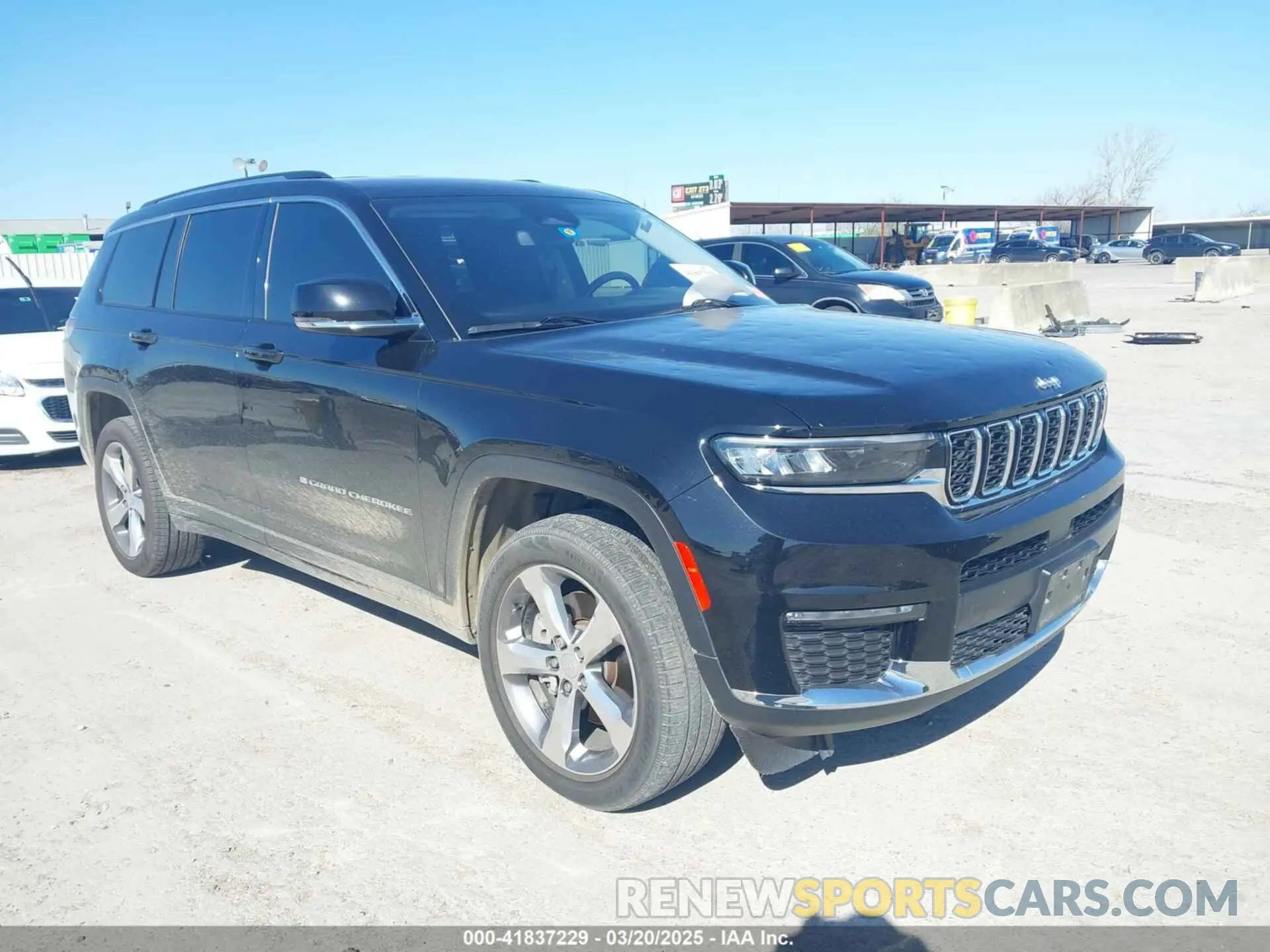 1 fotografías del automóvil dañado 1C4RJKBG7M8190882 JEEP GRAND CHEROKEE L 2021