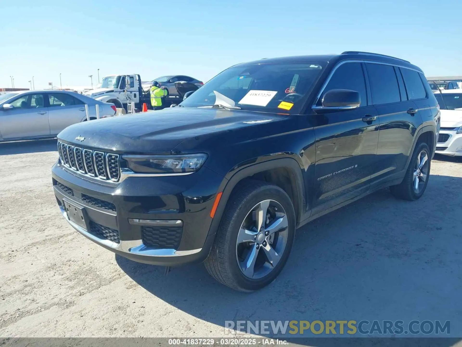 2 fotografías del automóvil dañado 1C4RJKBG7M8190882 JEEP GRAND CHEROKEE L 2021
