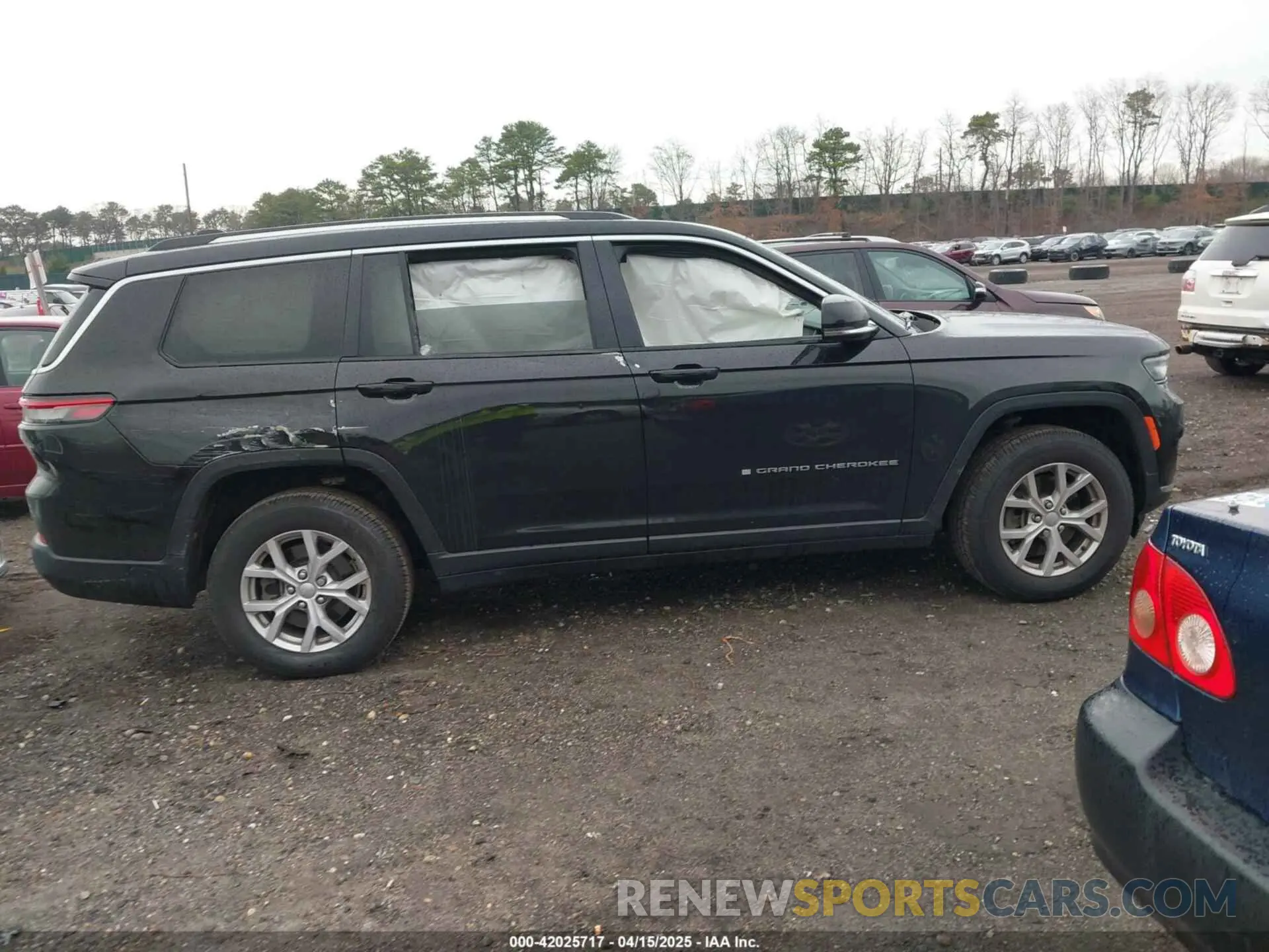 13 fotografías del automóvil dañado 1C4RJKBG8M8129993 JEEP GRAND CHEROKEE L 2021