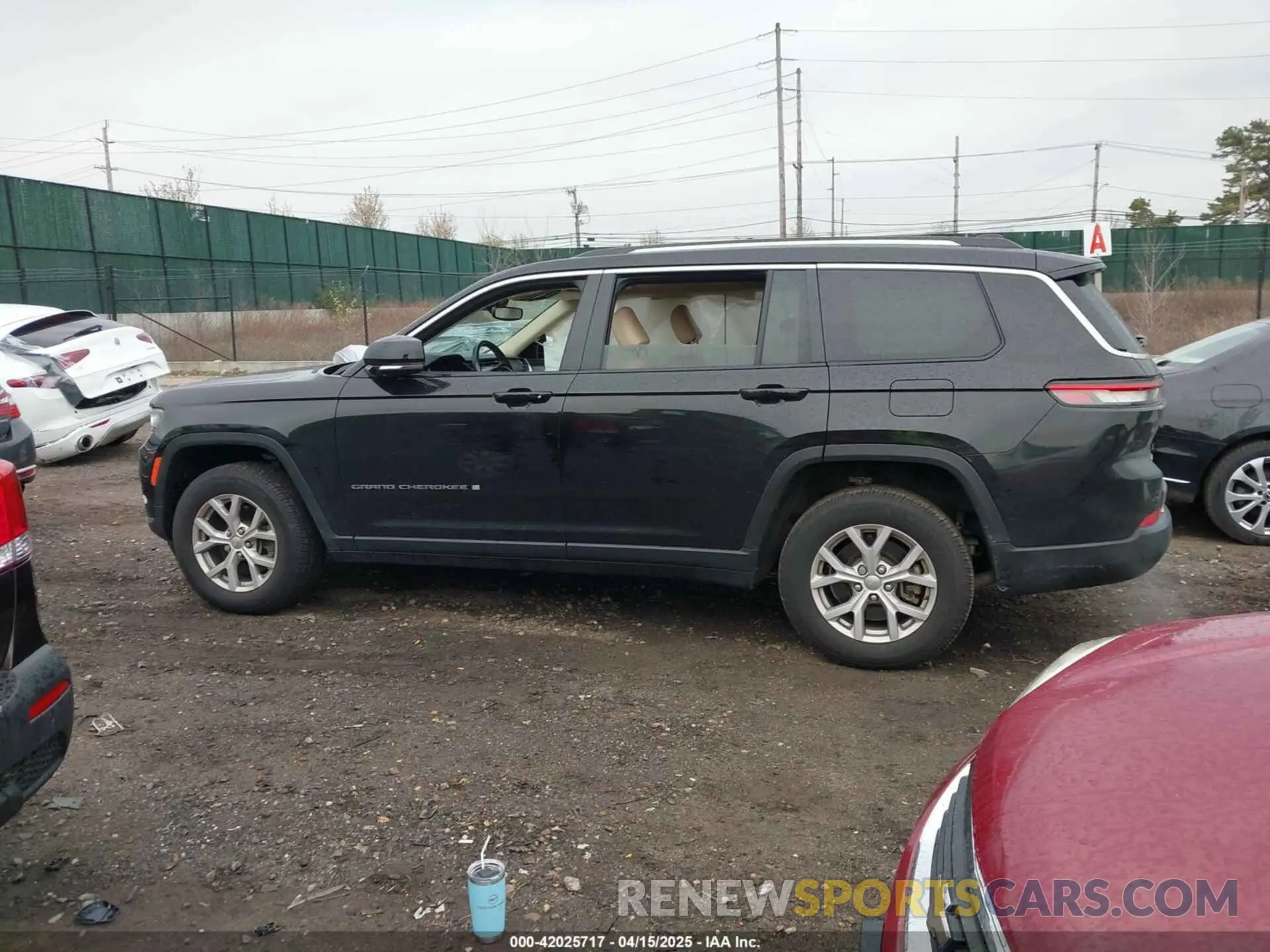 14 fotografías del automóvil dañado 1C4RJKBG8M8129993 JEEP GRAND CHEROKEE L 2021