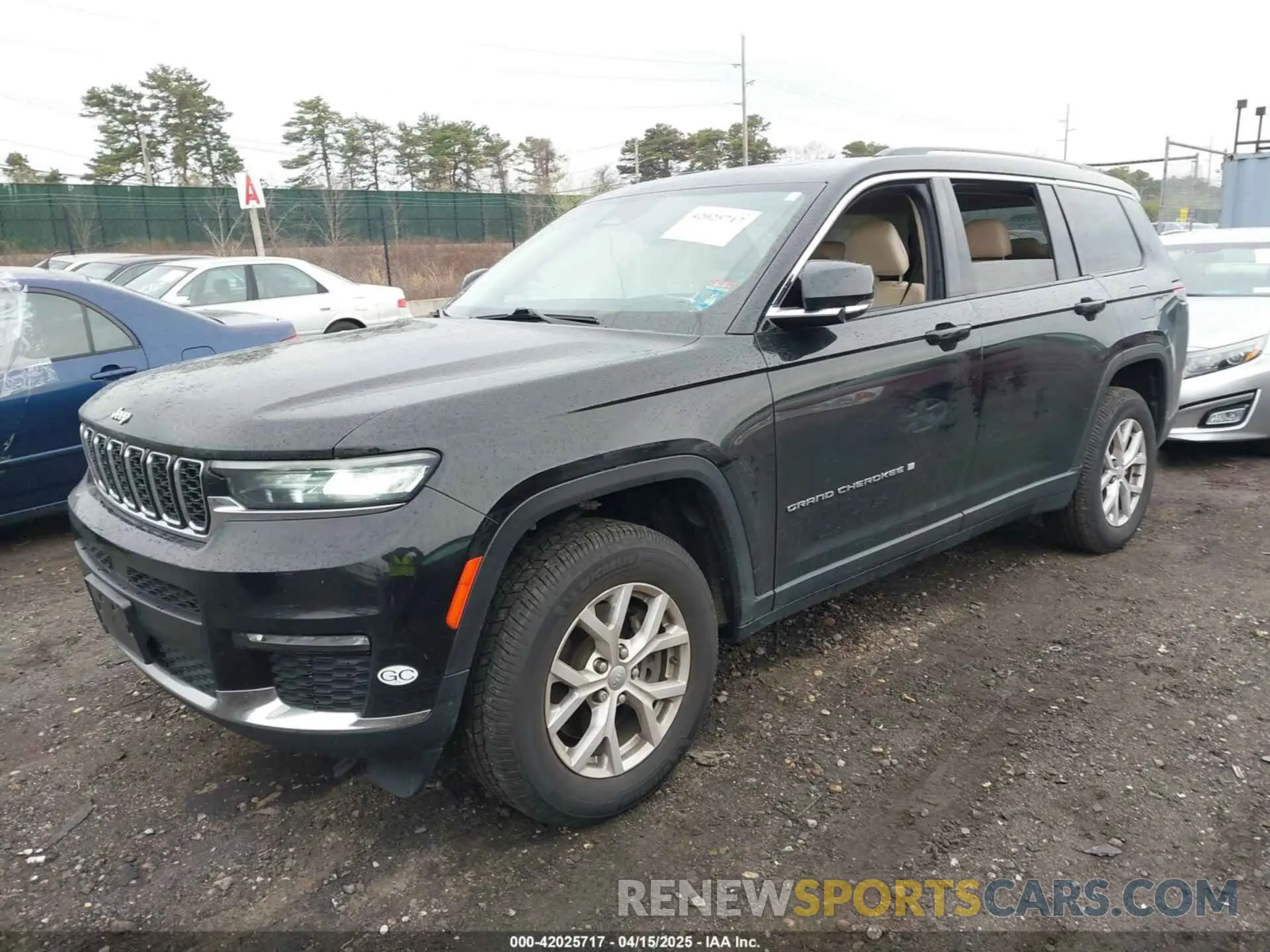 2 fotografías del automóvil dañado 1C4RJKBG8M8129993 JEEP GRAND CHEROKEE L 2021