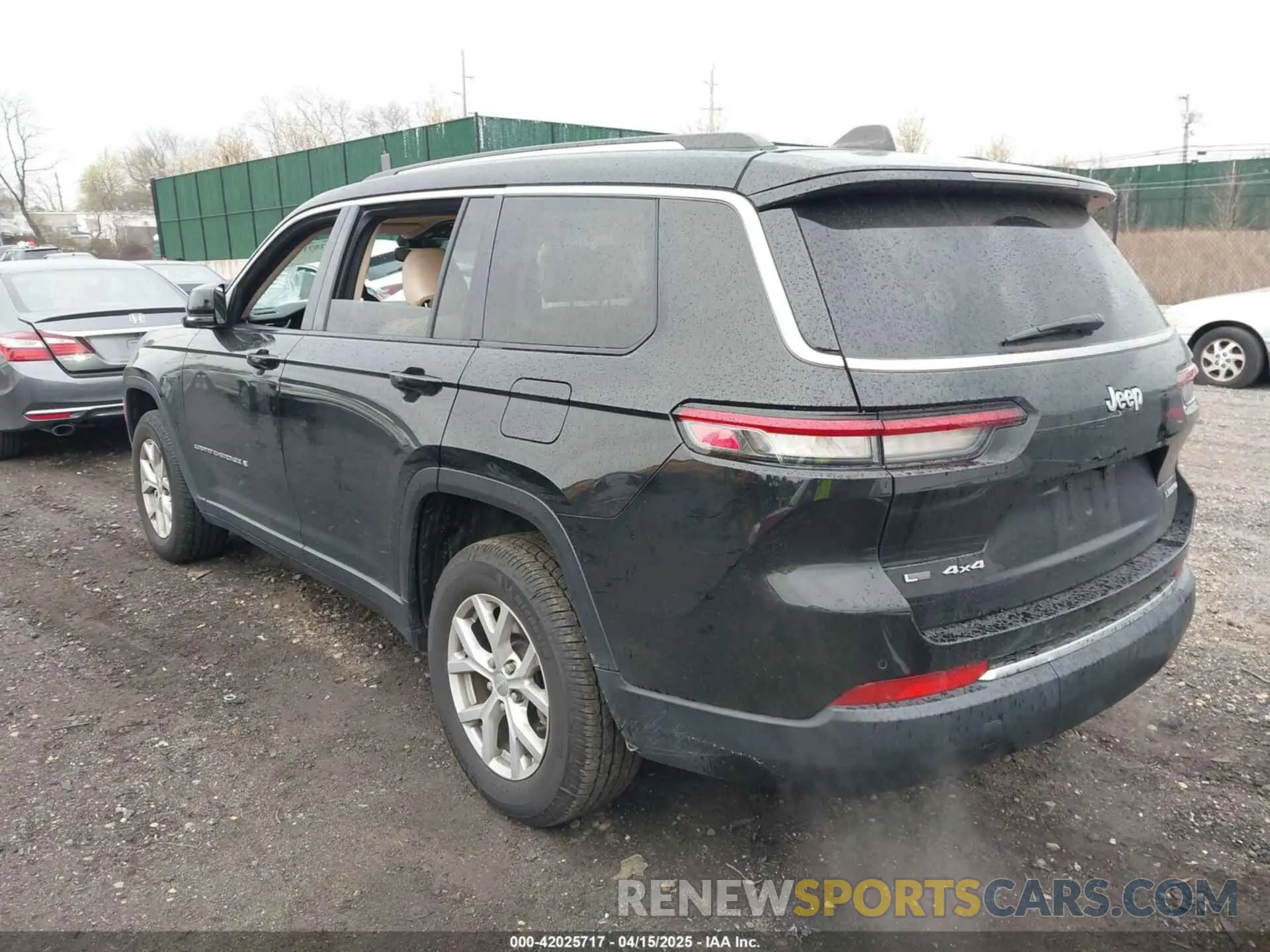 3 fotografías del automóvil dañado 1C4RJKBG8M8129993 JEEP GRAND CHEROKEE L 2021