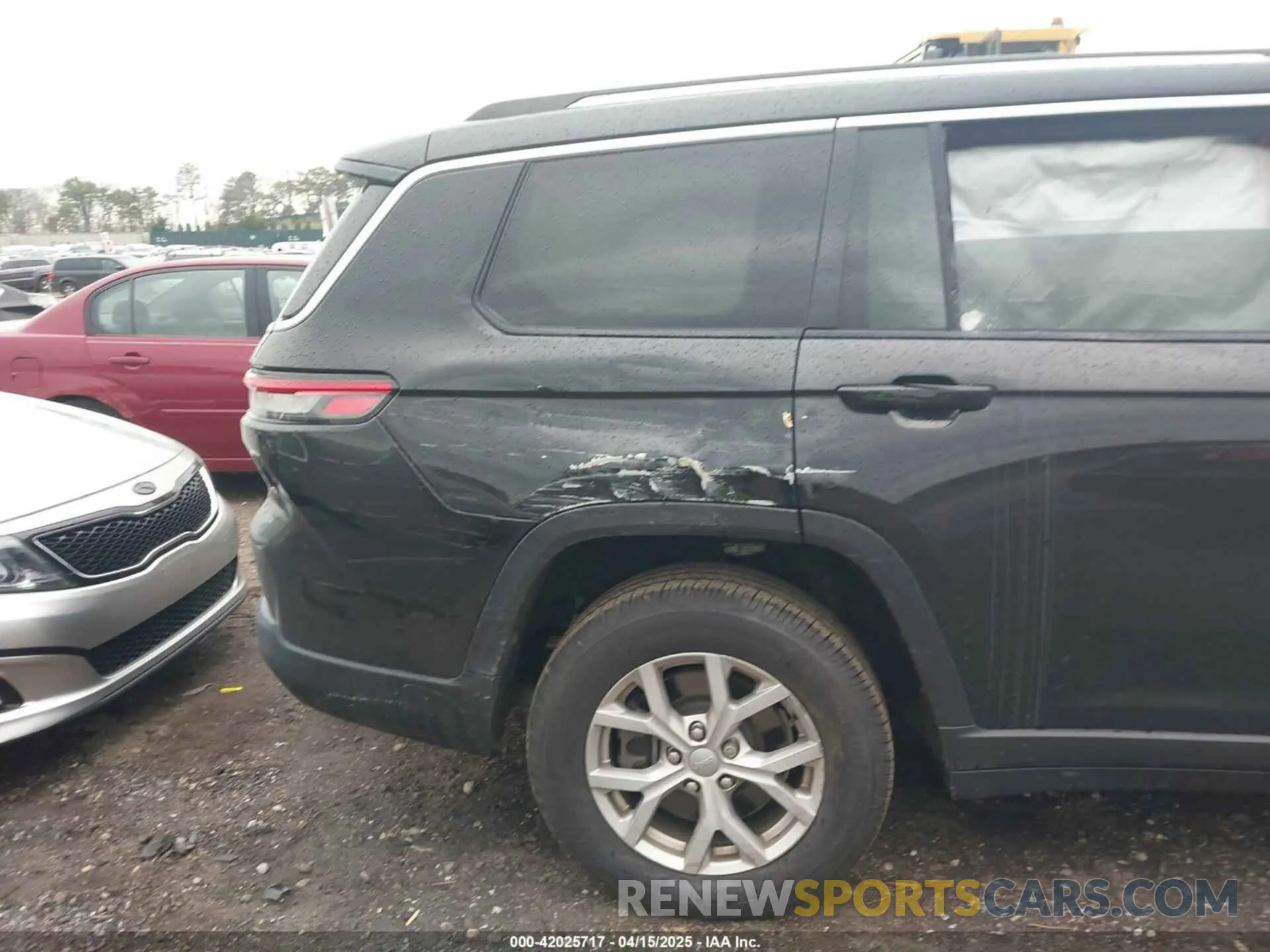 6 fotografías del automóvil dañado 1C4RJKBG8M8129993 JEEP GRAND CHEROKEE L 2021