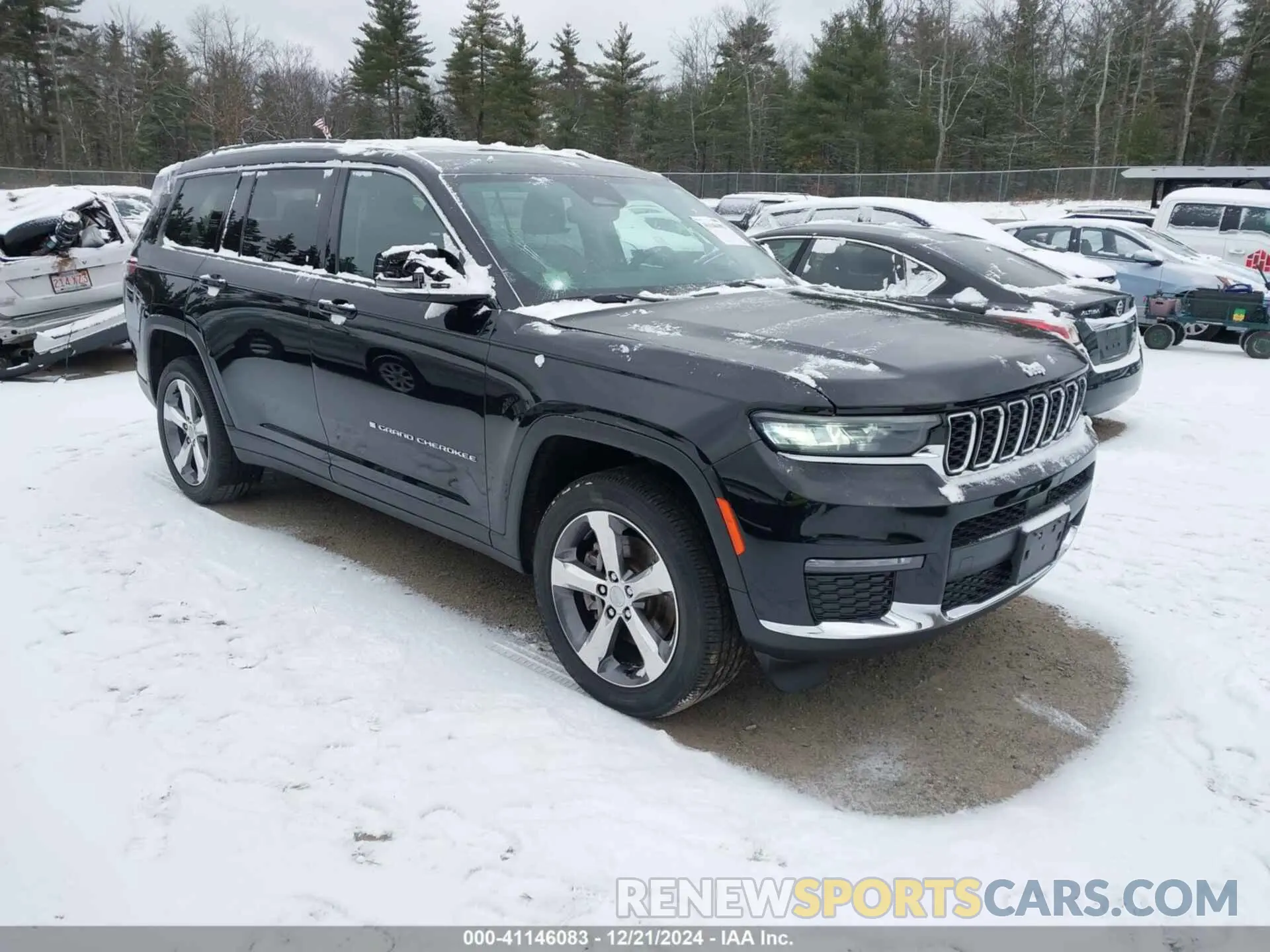 1 fotografías del automóvil dañado 1C4RJKBG9M8109462 JEEP GRAND CHEROKEE L 2021