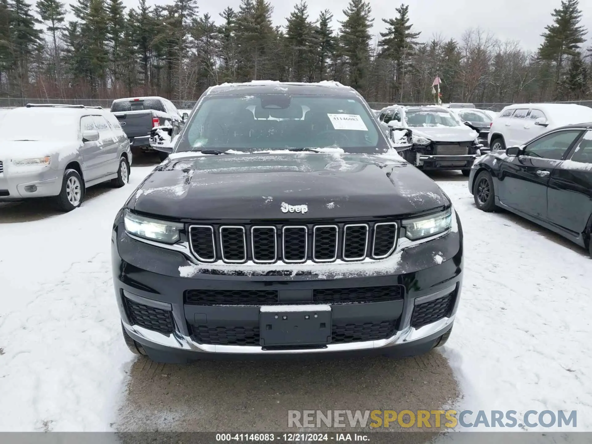 13 fotografías del automóvil dañado 1C4RJKBG9M8109462 JEEP GRAND CHEROKEE L 2021