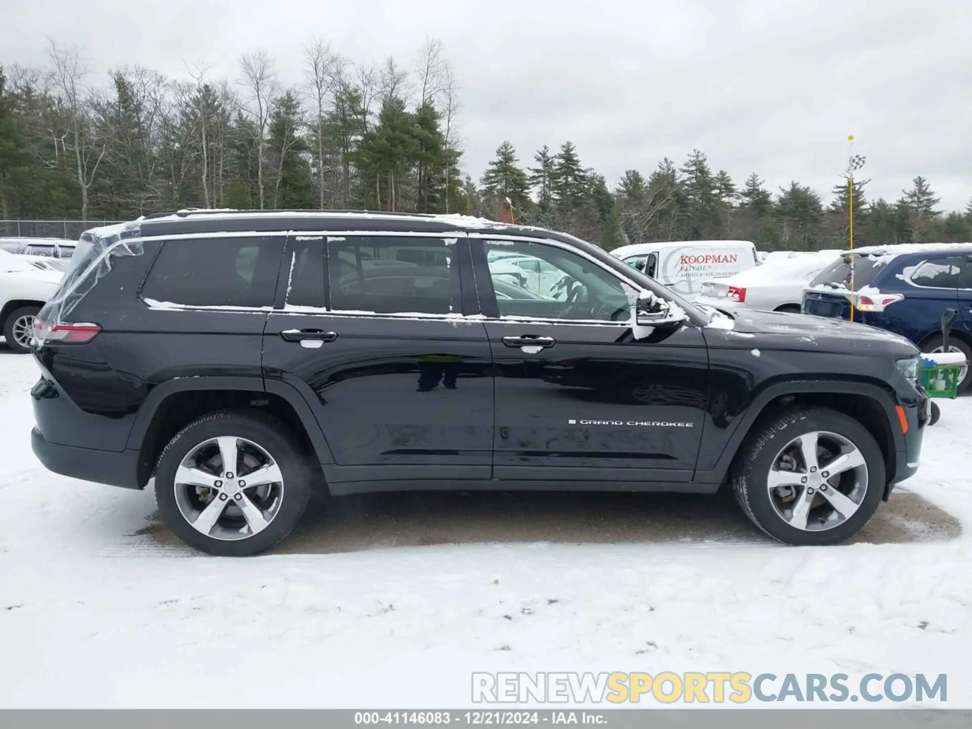 14 fotografías del automóvil dañado 1C4RJKBG9M8109462 JEEP GRAND CHEROKEE L 2021
