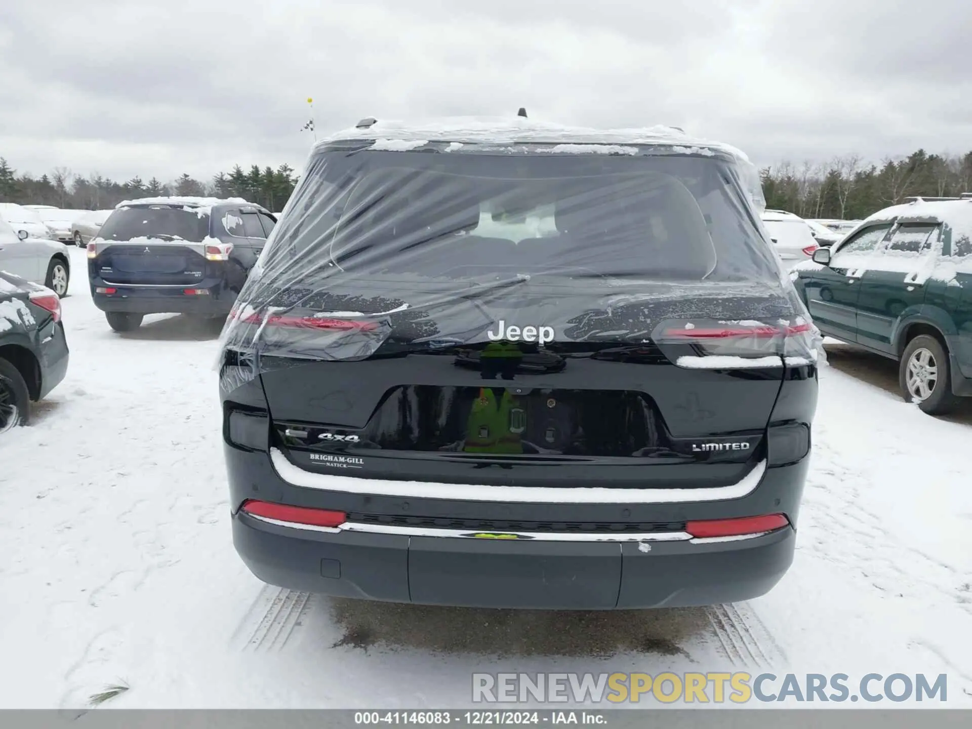 17 fotografías del automóvil dañado 1C4RJKBG9M8109462 JEEP GRAND CHEROKEE L 2021