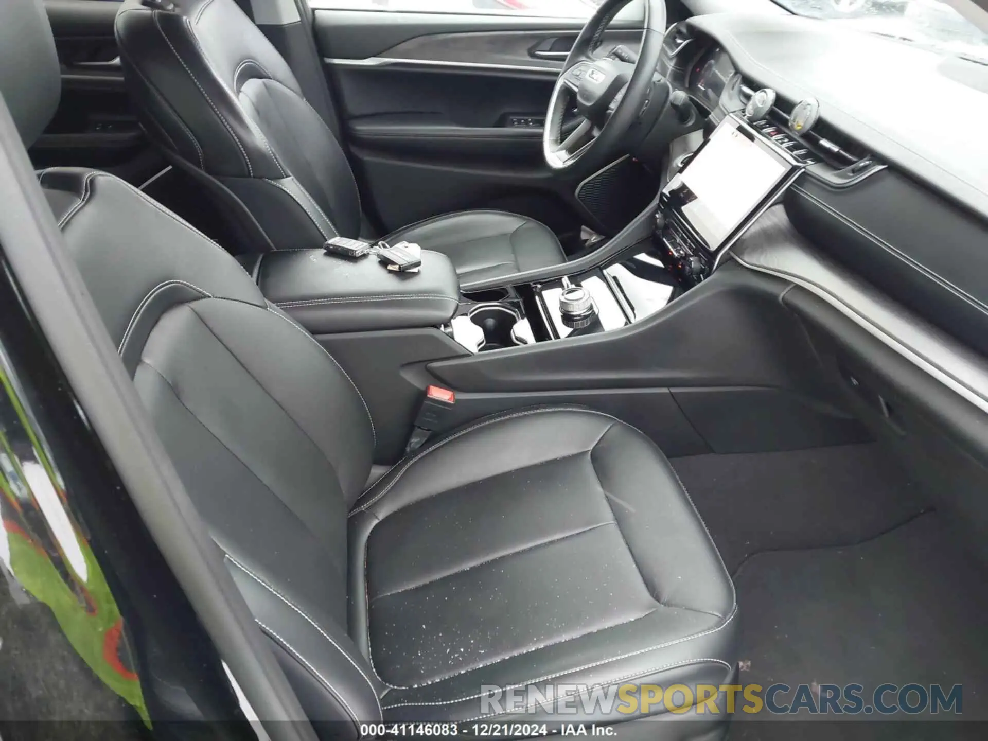 5 fotografías del automóvil dañado 1C4RJKBG9M8109462 JEEP GRAND CHEROKEE L 2021