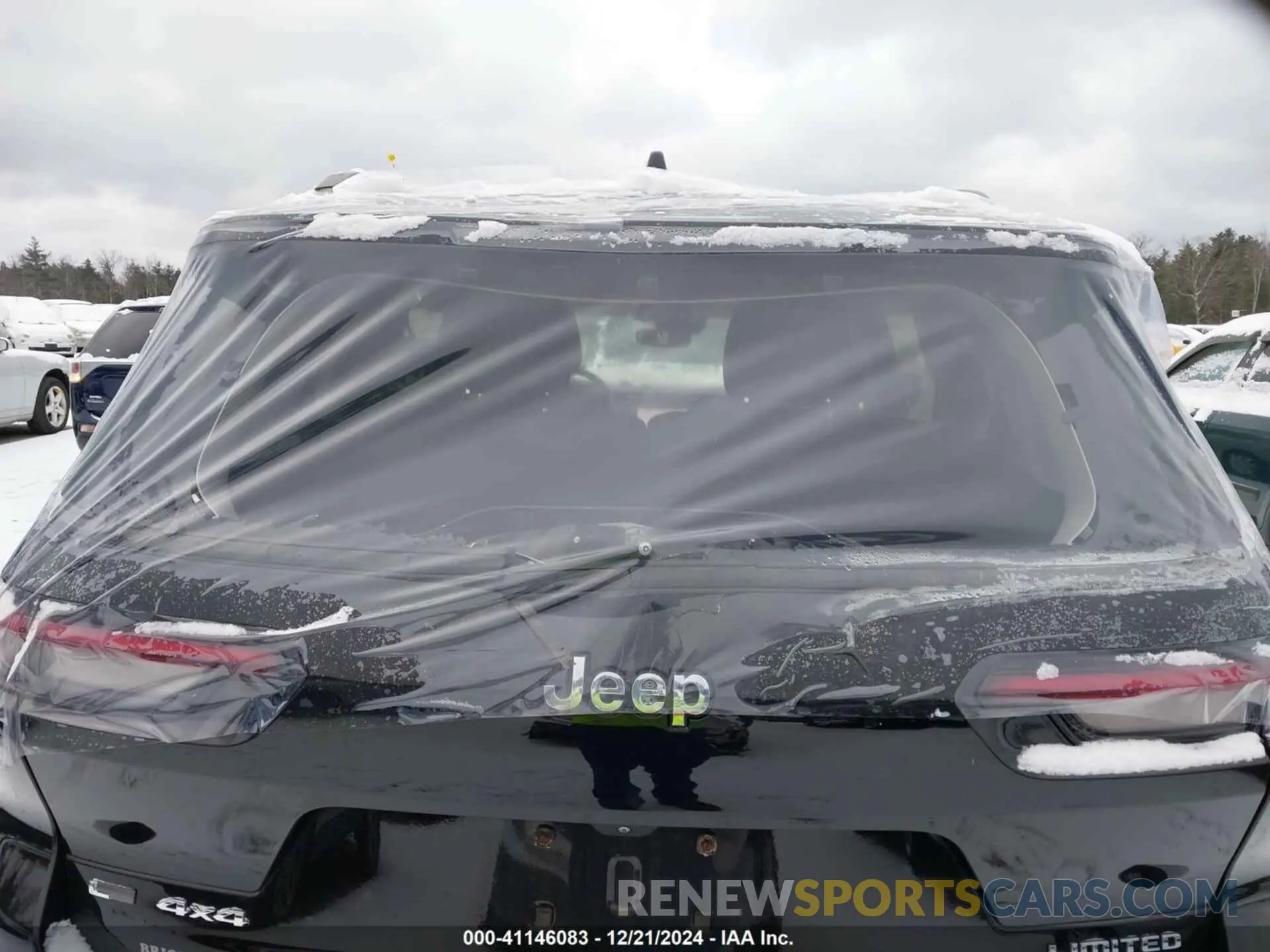 6 fotografías del automóvil dañado 1C4RJKBG9M8109462 JEEP GRAND CHEROKEE L 2021