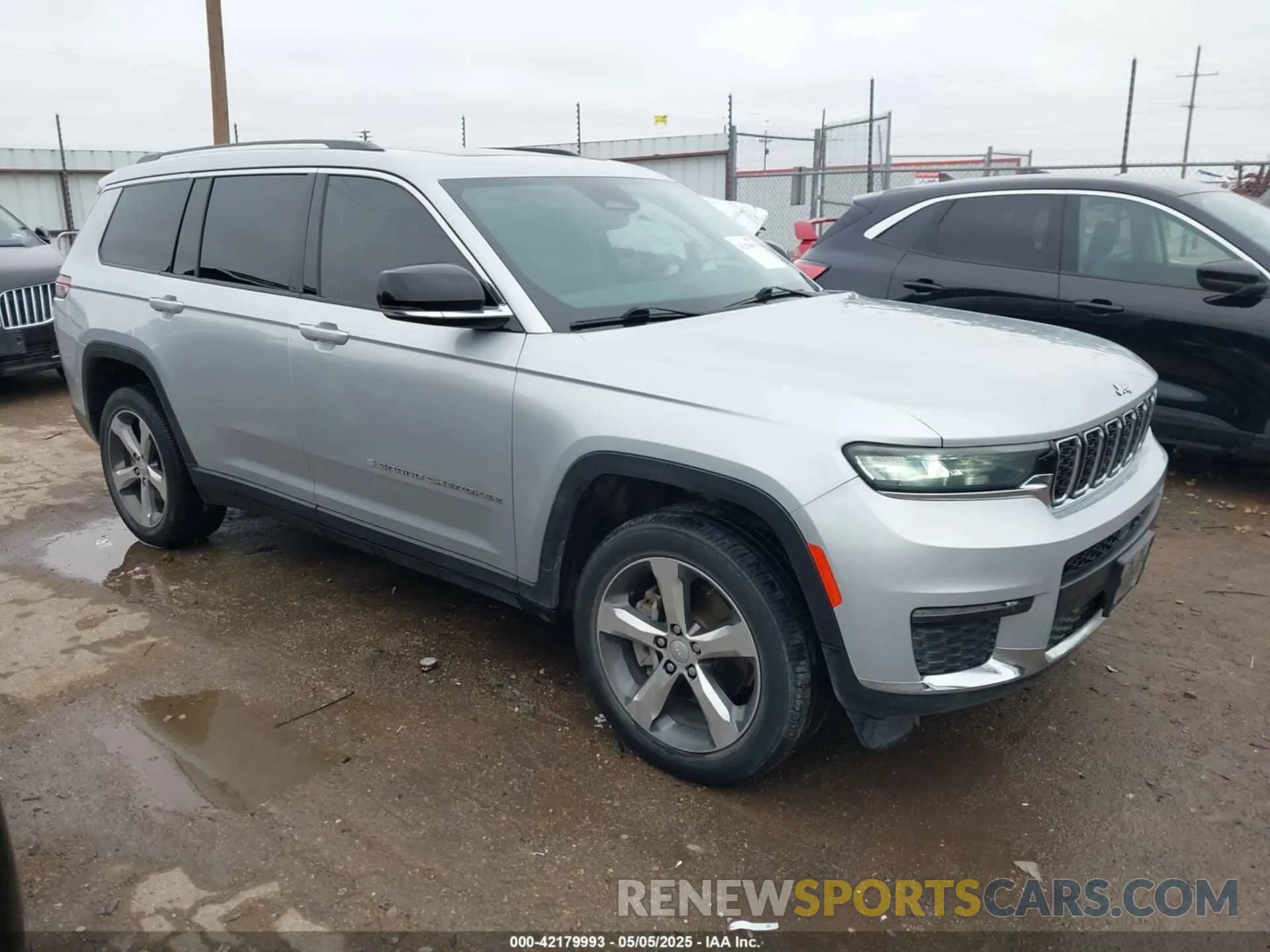 1 fotografías del automóvil dañado 1C4RJKBGXM8109793 JEEP GRAND CHEROKEE L 2021