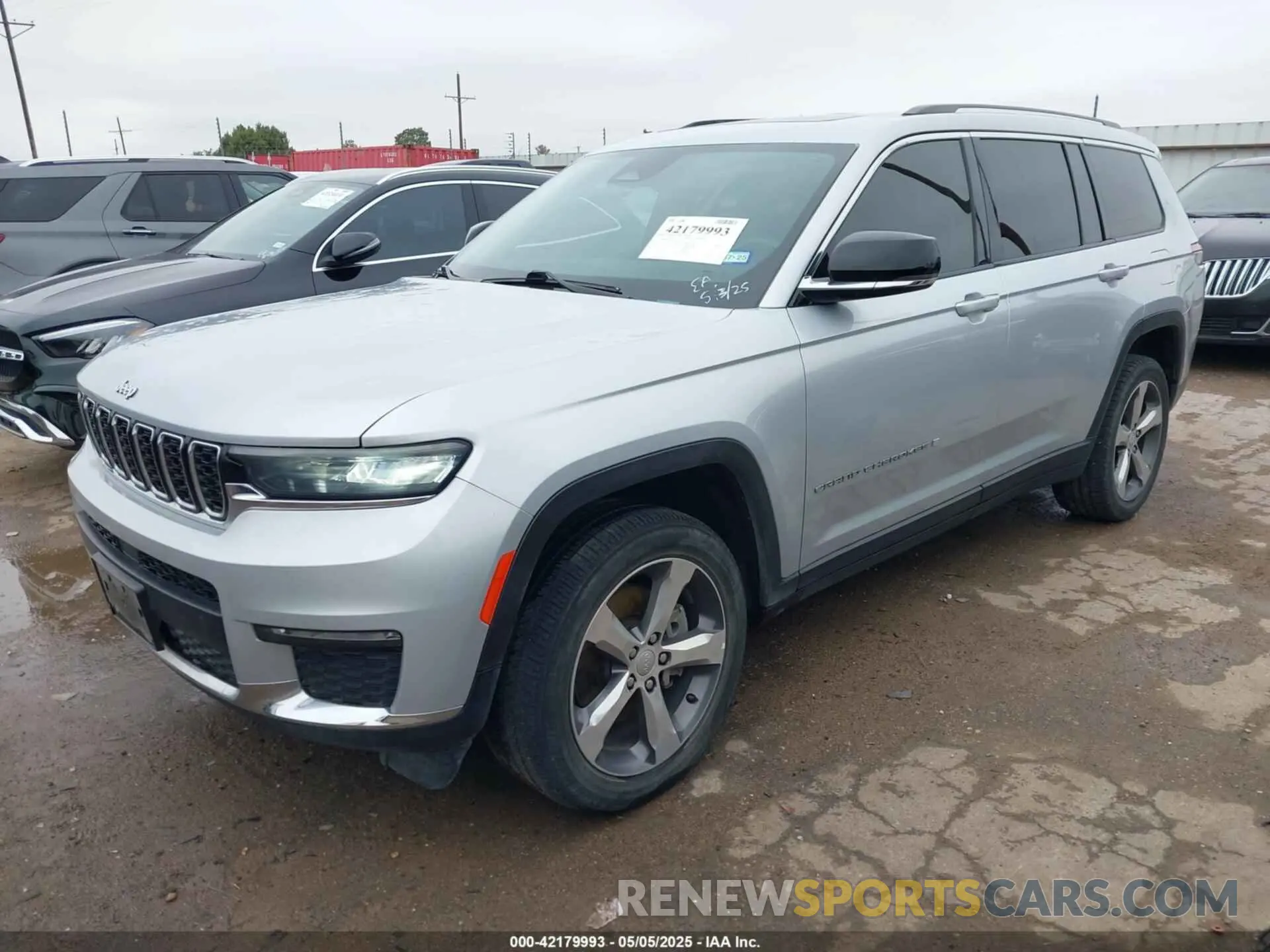 2 fotografías del automóvil dañado 1C4RJKBGXM8109793 JEEP GRAND CHEROKEE L 2021