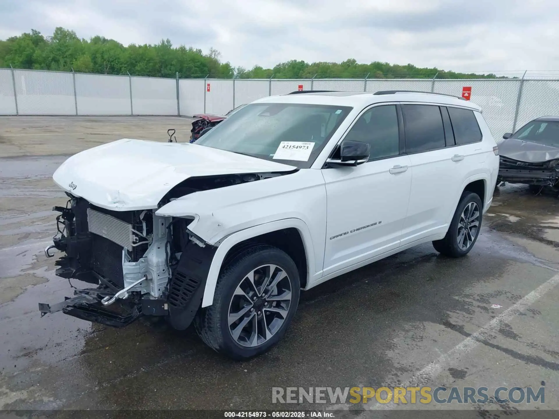 2 fotografías del automóvil dañado 1C4RJKDG9M8123357 JEEP GRAND CHEROKEE L 2021