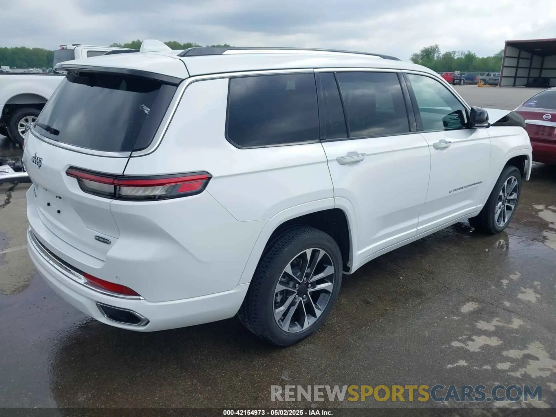4 fotografías del automóvil dañado 1C4RJKDG9M8123357 JEEP GRAND CHEROKEE L 2021