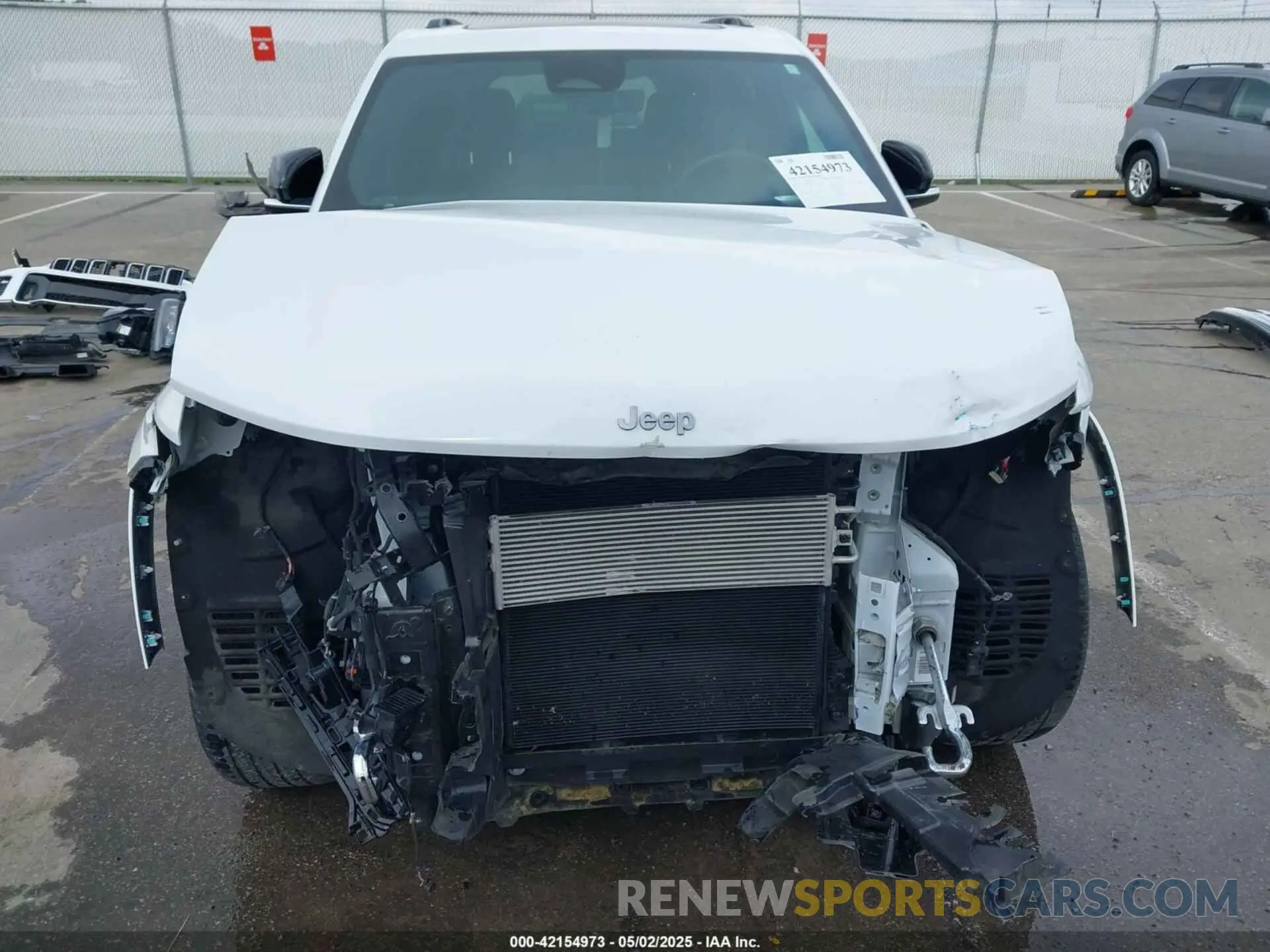 6 fotografías del automóvil dañado 1C4RJKDG9M8123357 JEEP GRAND CHEROKEE L 2021