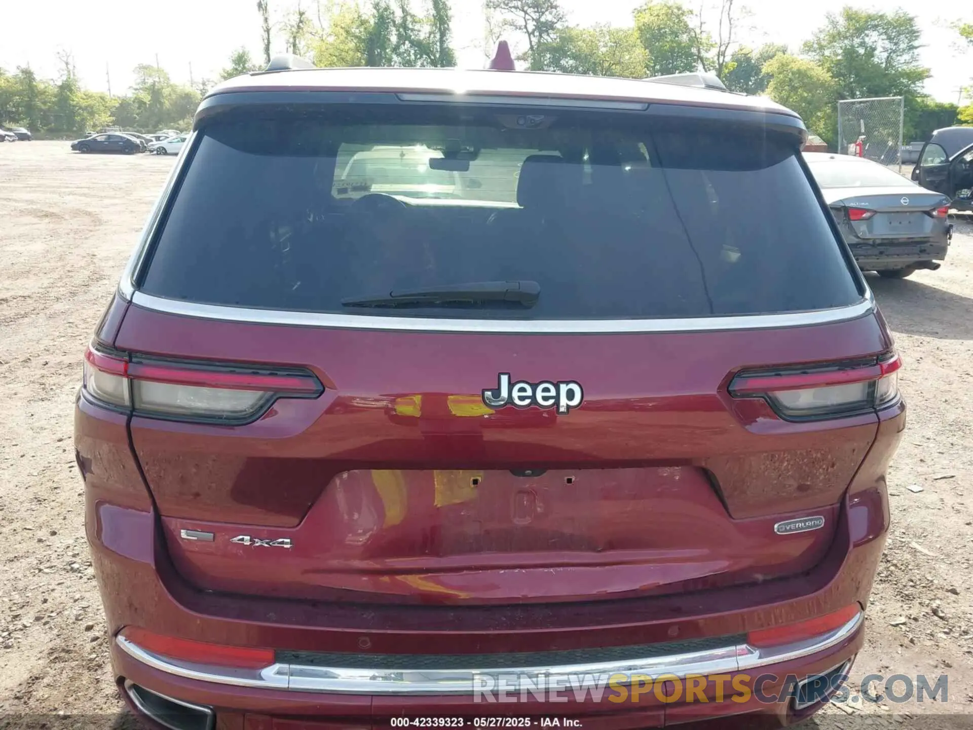 16 fotografías del automóvil dañado 1C4RJKDG9M8132351 JEEP GRAND CHEROKEE L 2021