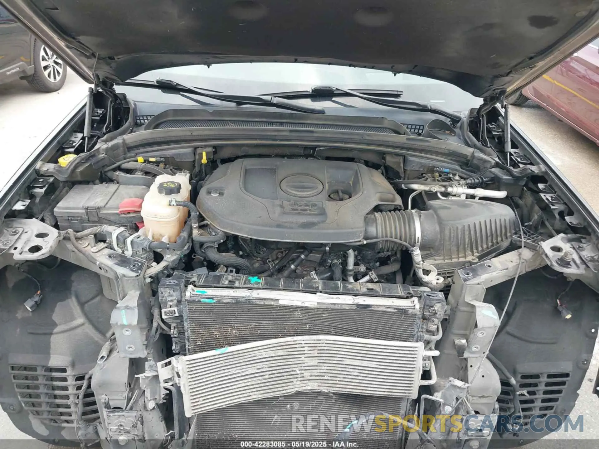 10 fotografías del automóvil dañado 1C4RJKEG8M8106466 JEEP GRAND CHEROKEE L 2021