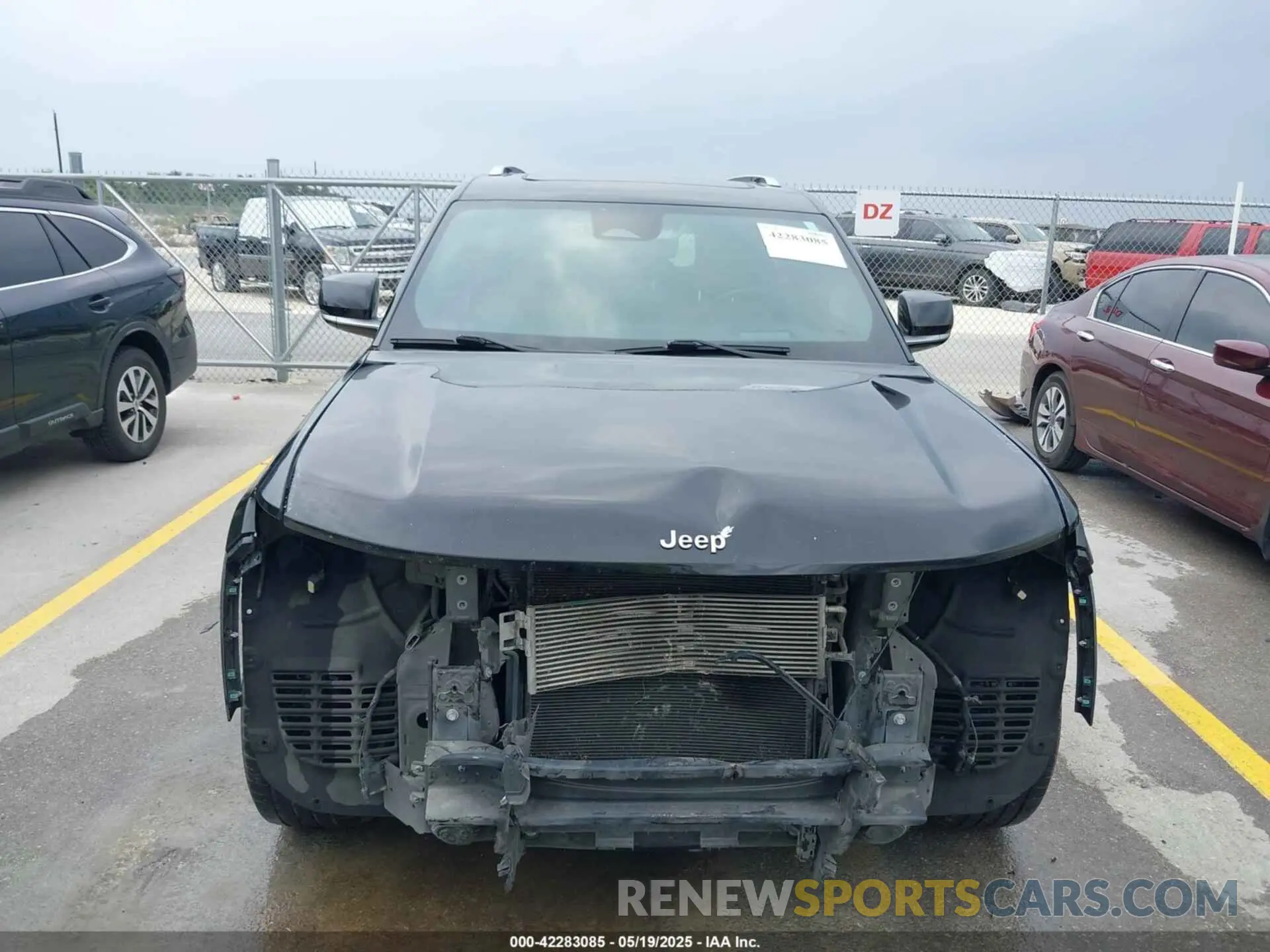 13 fotografías del automóvil dañado 1C4RJKEG8M8106466 JEEP GRAND CHEROKEE L 2021