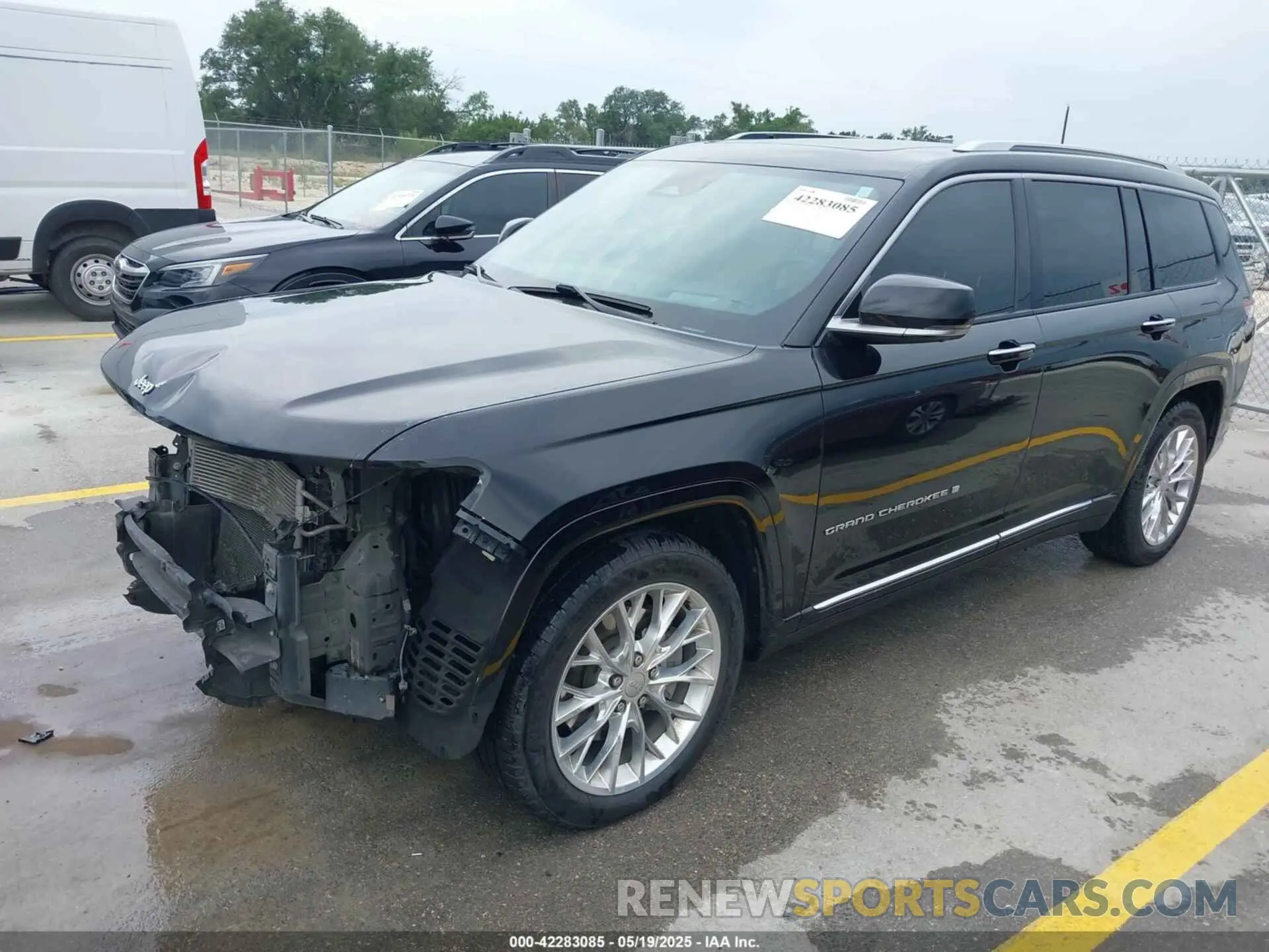 2 fotografías del automóvil dañado 1C4RJKEG8M8106466 JEEP GRAND CHEROKEE L 2021