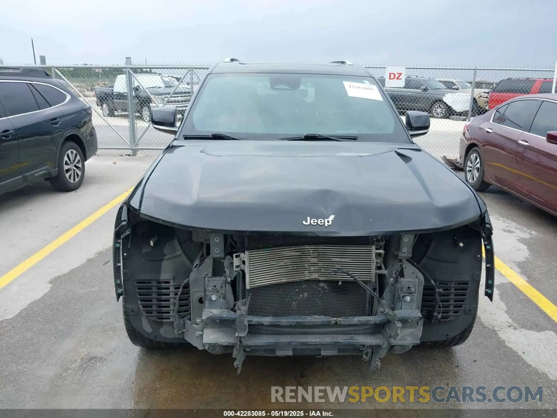 6 fotografías del automóvil dañado 1C4RJKEG8M8106466 JEEP GRAND CHEROKEE L 2021