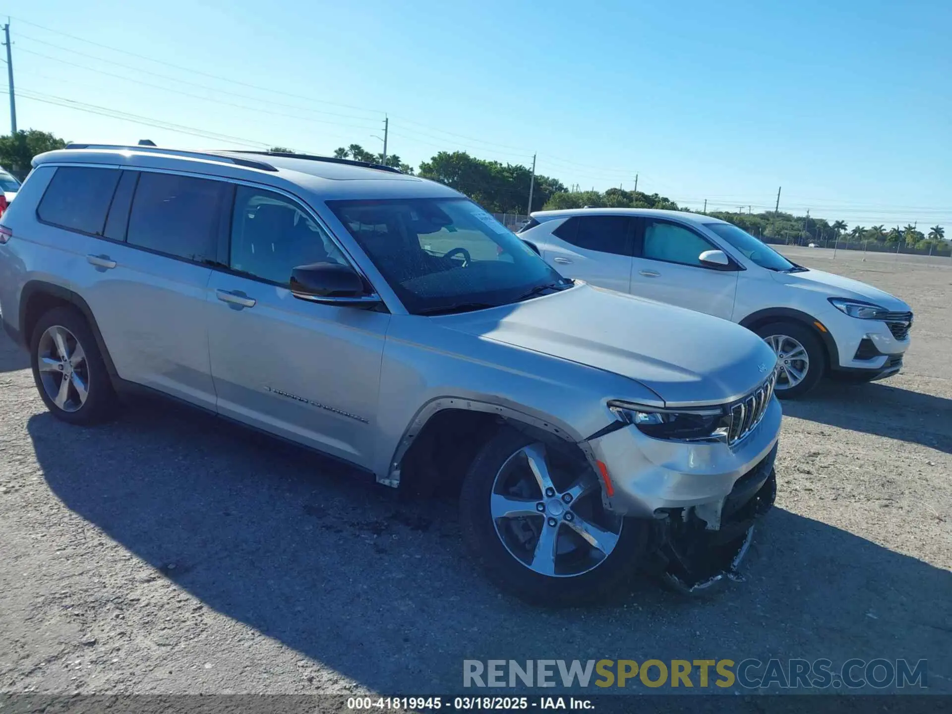 1 fotografías del automóvil dañado 1C4RJJBGXN8528951 JEEP GRAND CHEROKEE L 2022